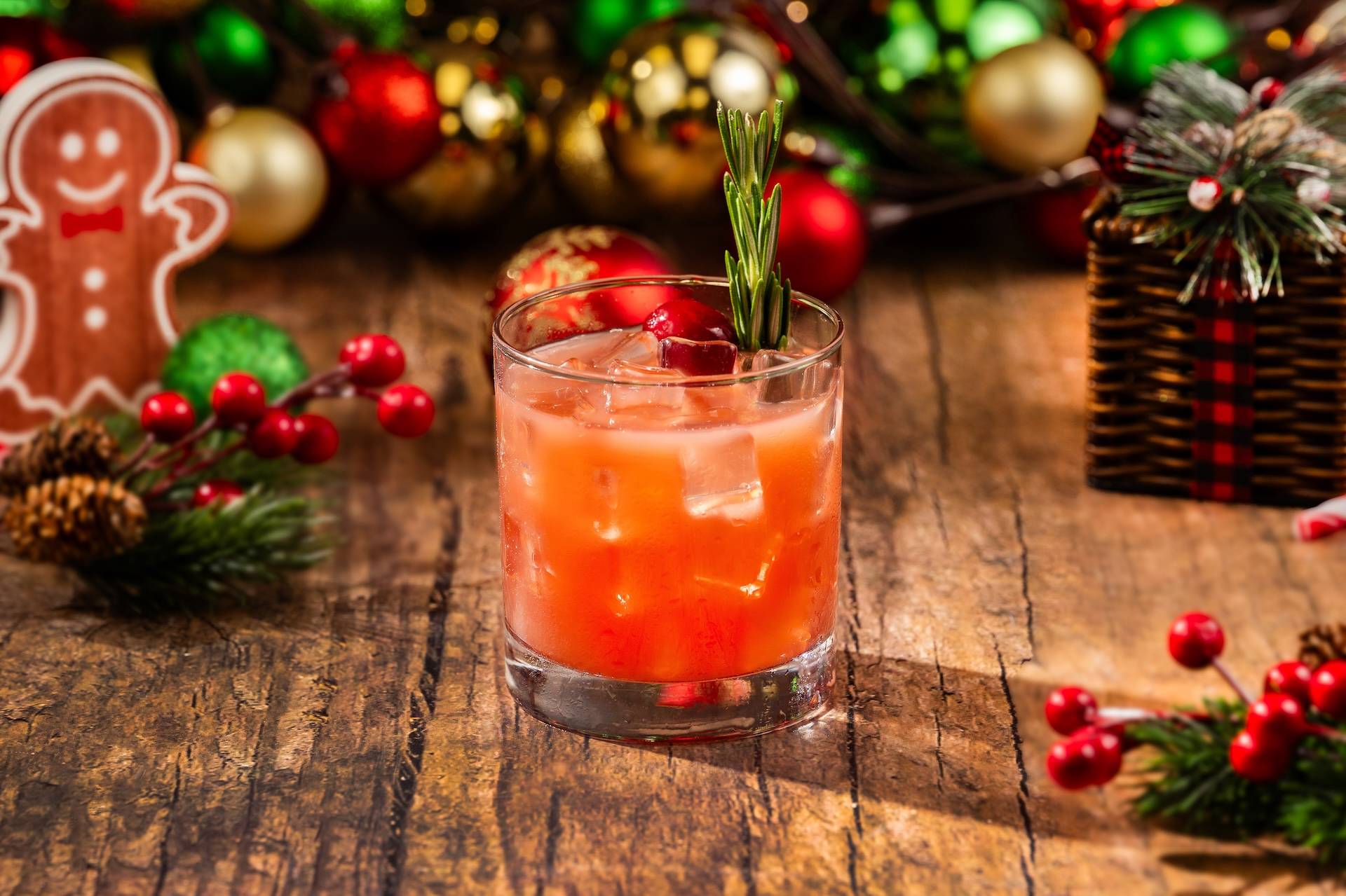 Cranberry Christmas Cocktail