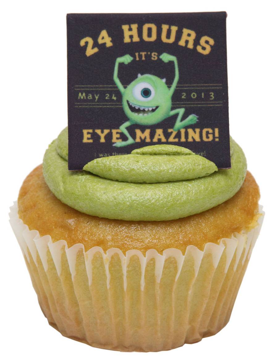 Monstrous Summer All-Nighter food - Main Street Confectionery cupcake