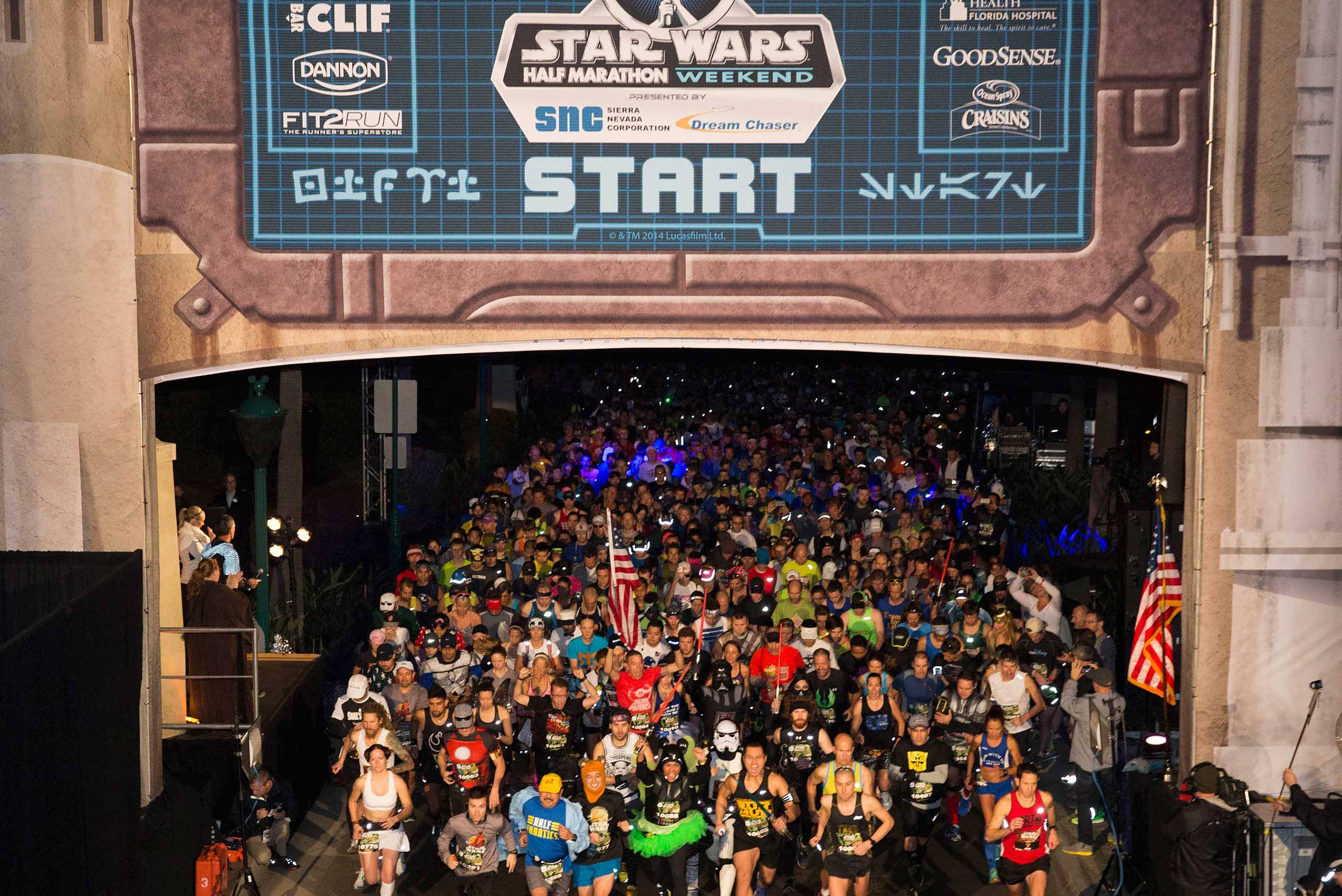 'Star Wars Half Marathon – the Dark Side' overview