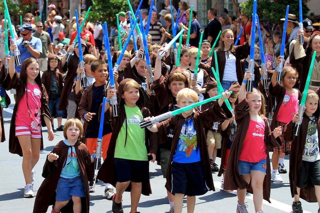 Kids from the Jedi Training Academy