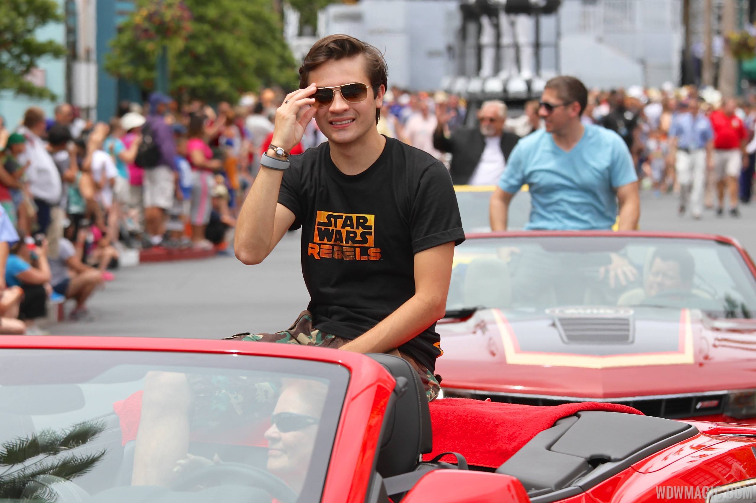 2014 Star Wars Weekends - Weekend 3 Legends of the Force motorcade celebrities
