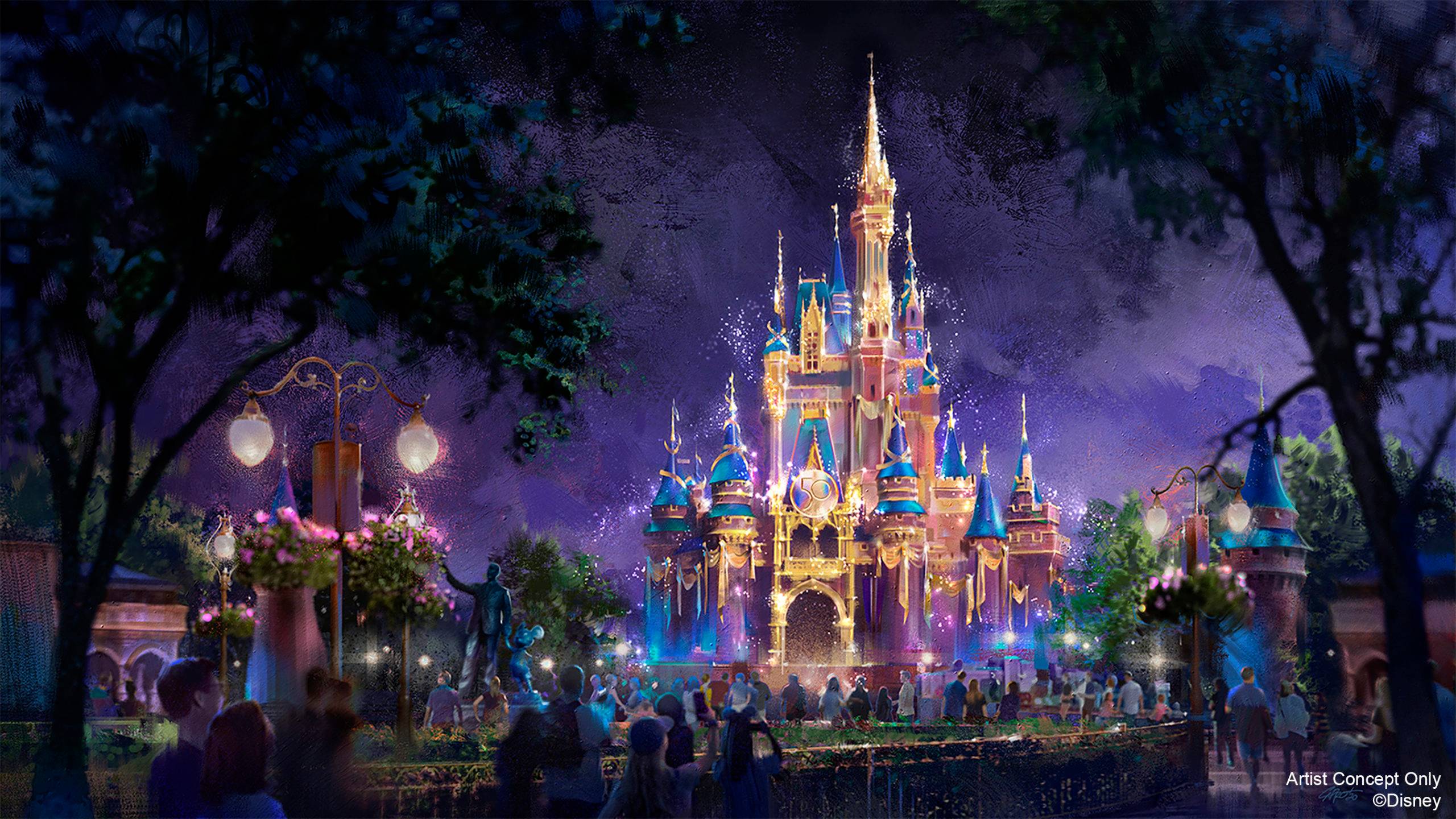 Cinderella Castle becomes a Beacon of Magic