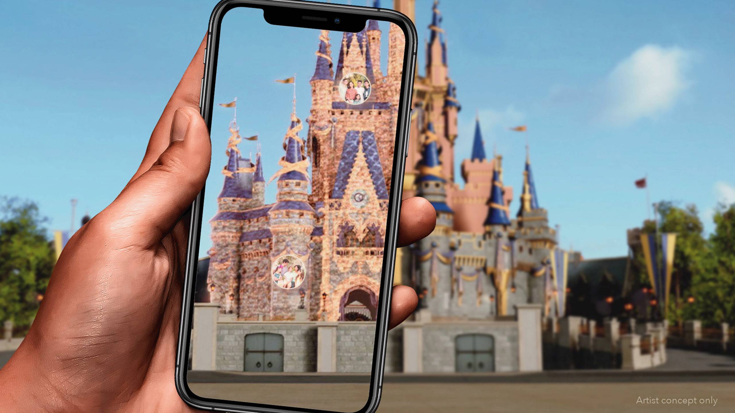 Disney World and Snapchat will virtually transform Cinderella Castle with your PhotoPass images via augmented reality