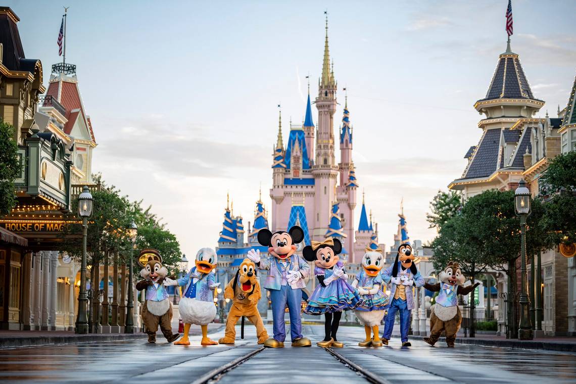 Walt Disney World 50th anniversary character costumes