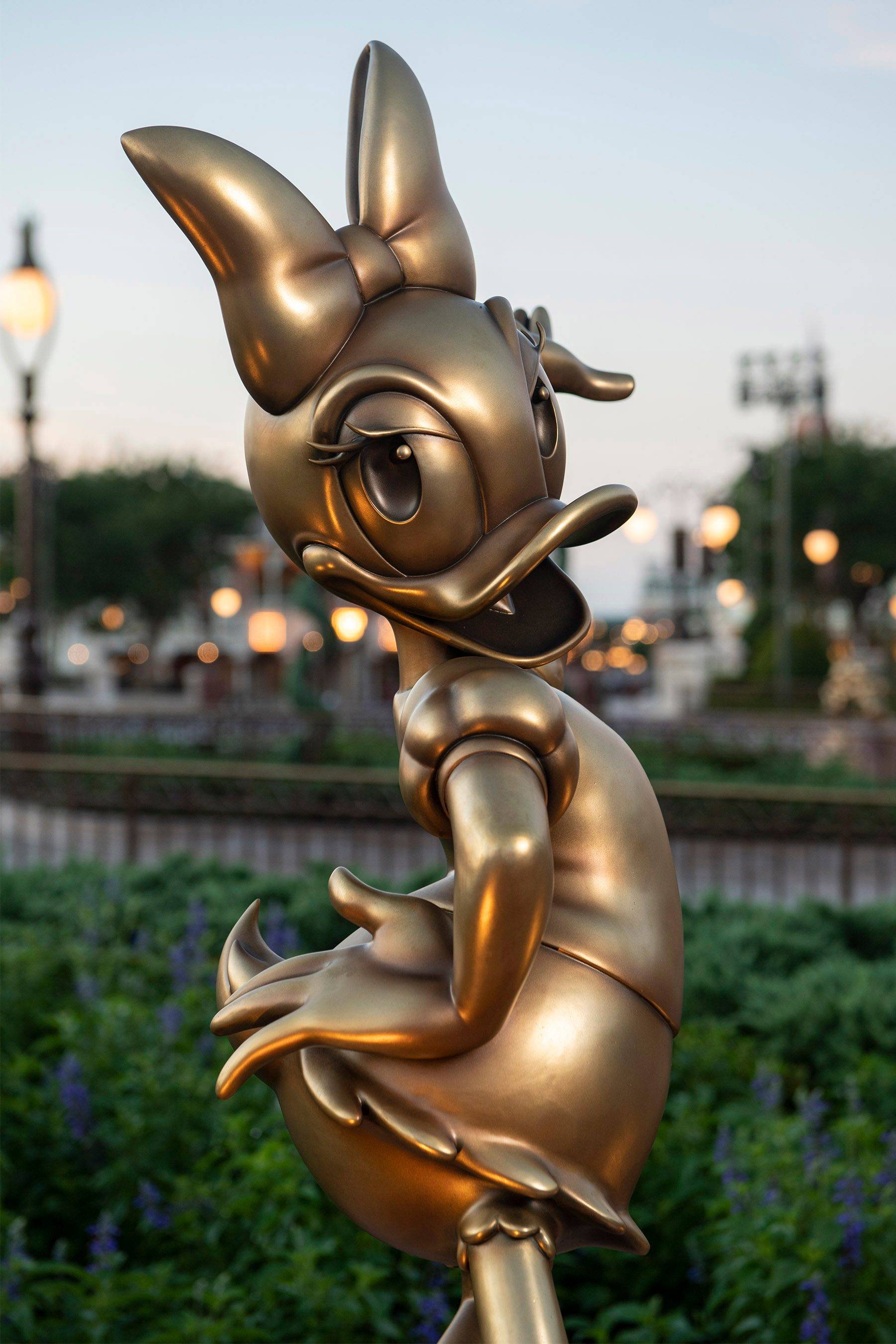 First Disney Fab 50 statues at Magic Kingdom