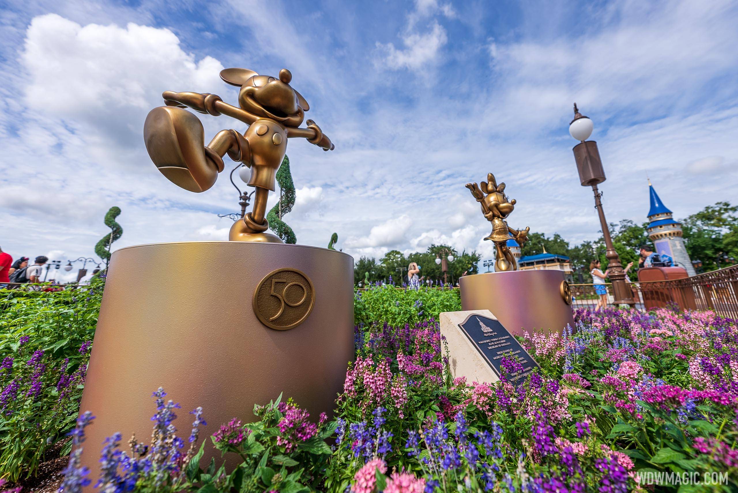 Fab 50 Mickey Mouse and Minnie Mouse statues dedicated to Walt