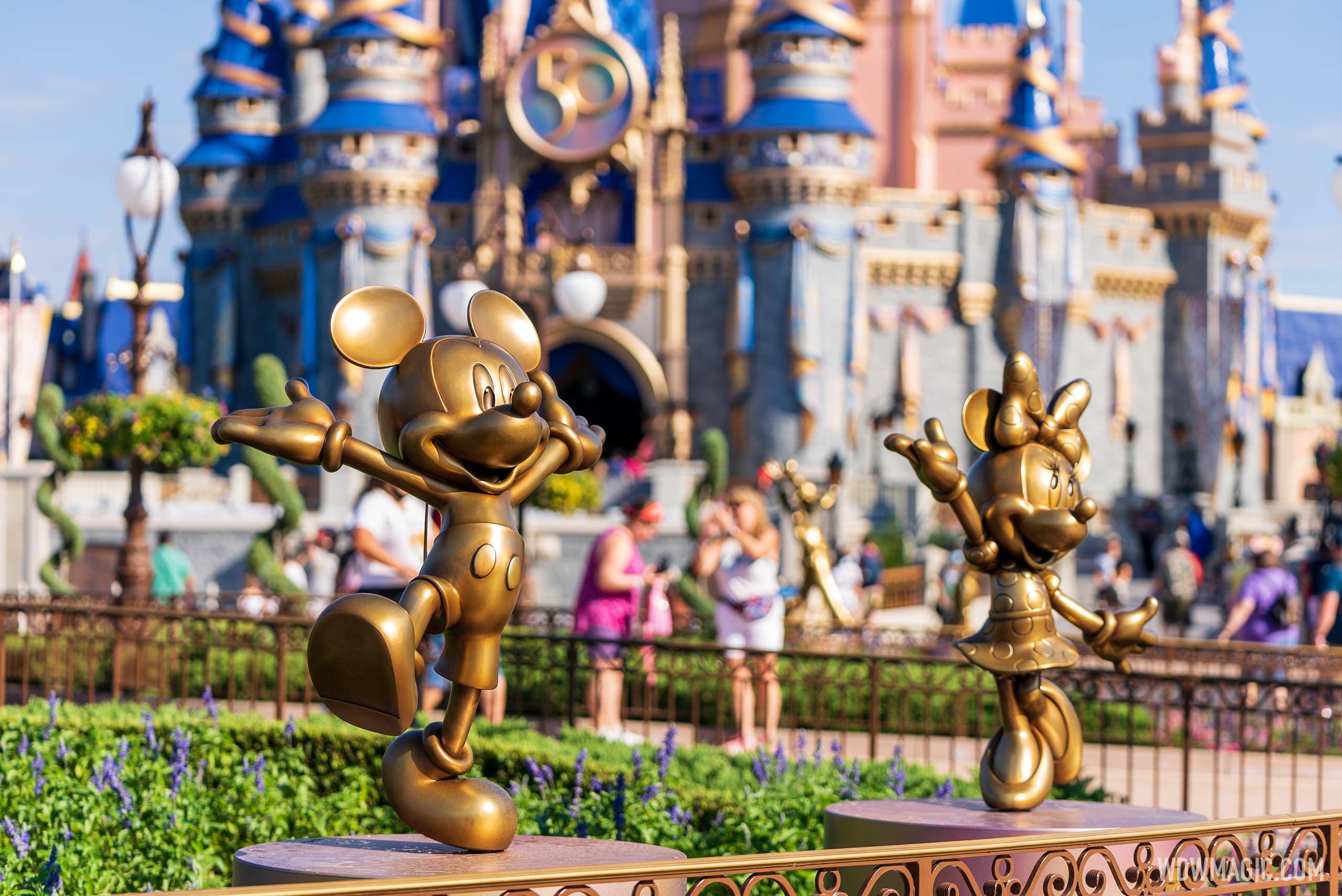 Walt Disney World's Fab 50 character statues to live on beyond the 50th anniversary