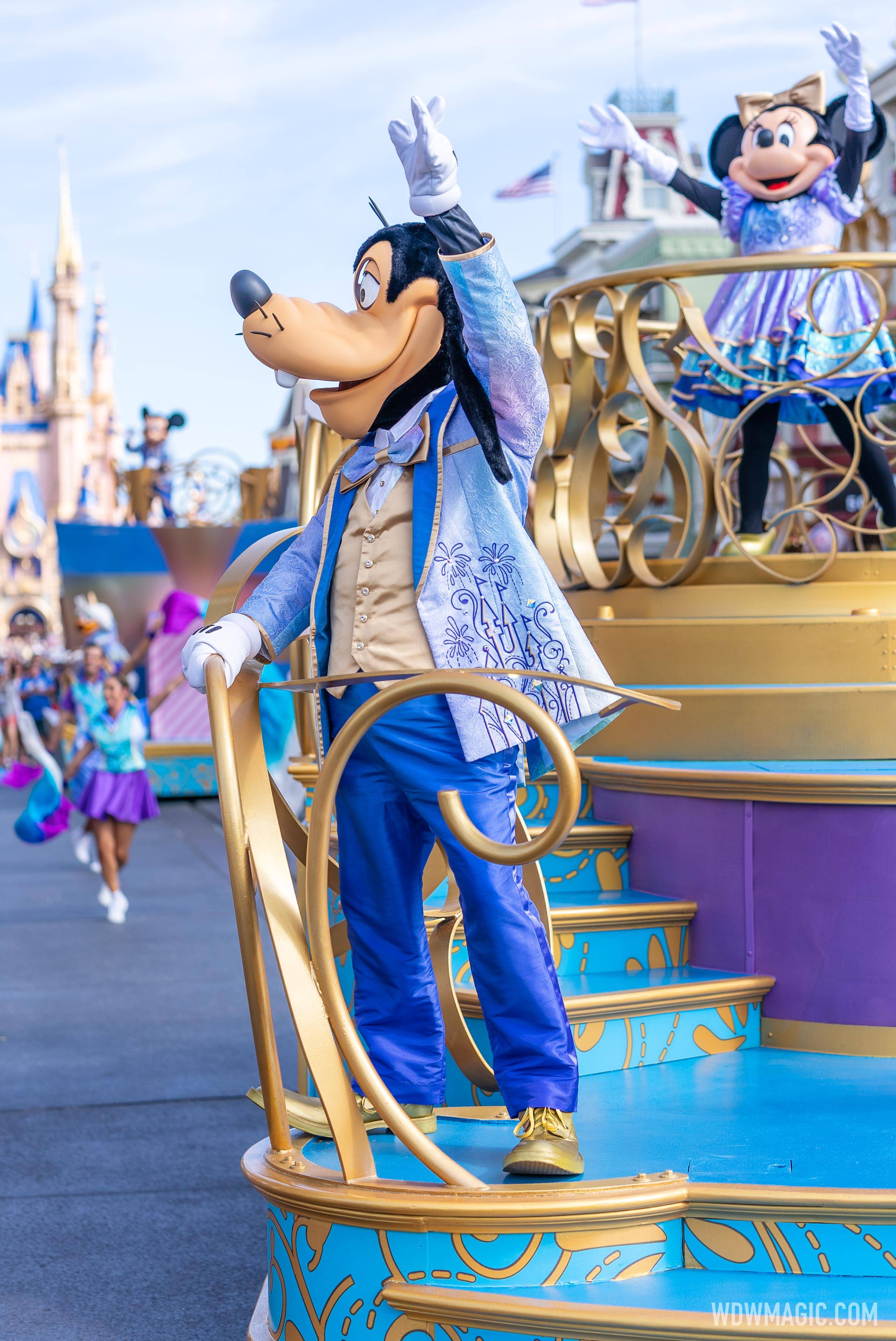 Mickey’s Celebration Cavalcade 50th Anniversary at Magic Kingdom