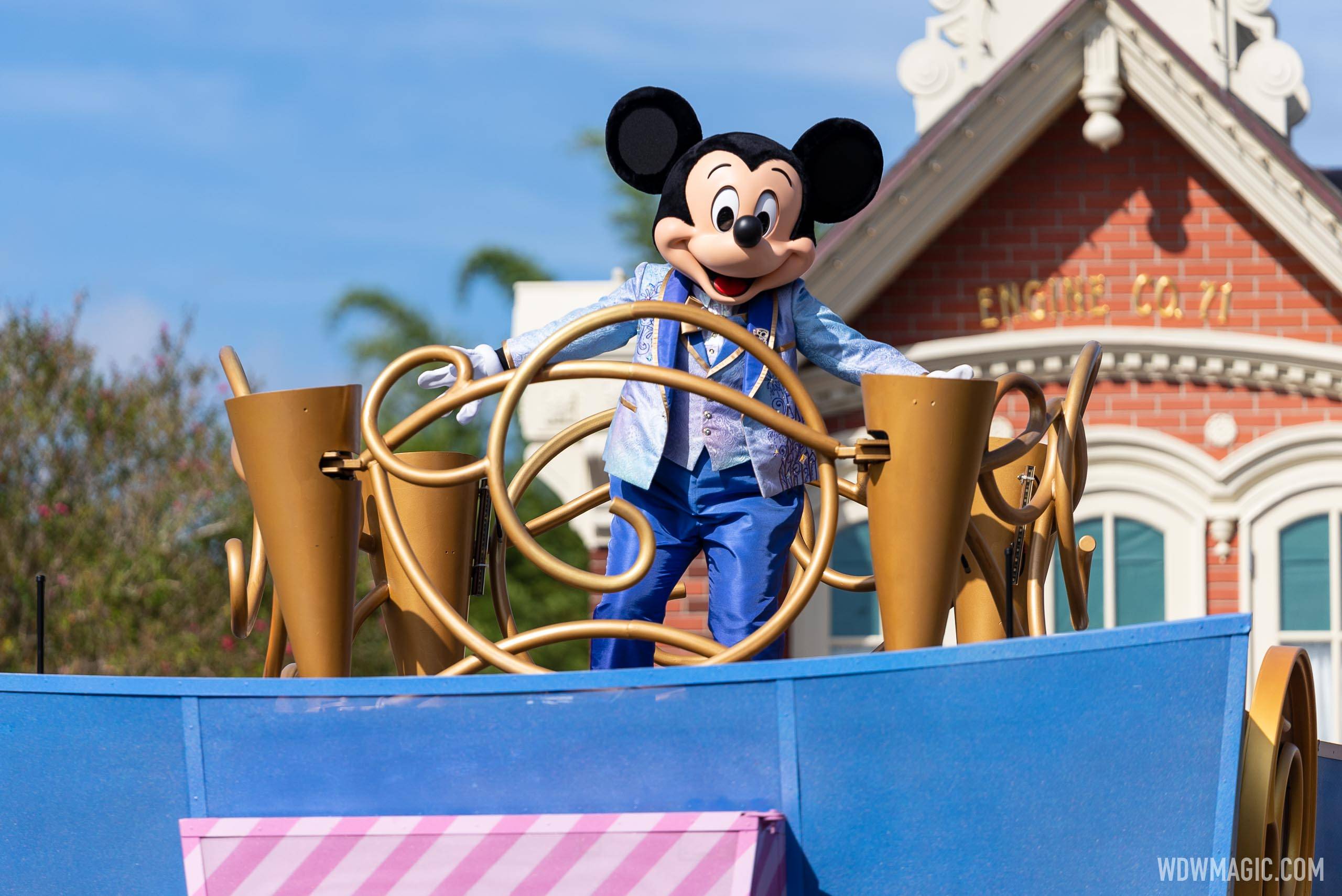 Mickey S Celebration Cavalcade 50th Anniversary At Magic Kingdom Photo 8 Of 14