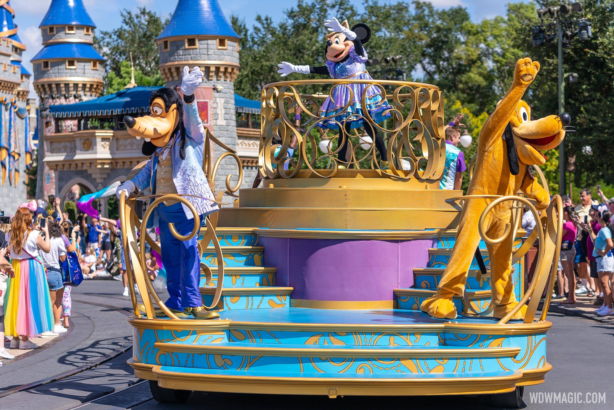 Mickey’s Celebration Cavalcade 50th Anniversary at Magic Kingdom