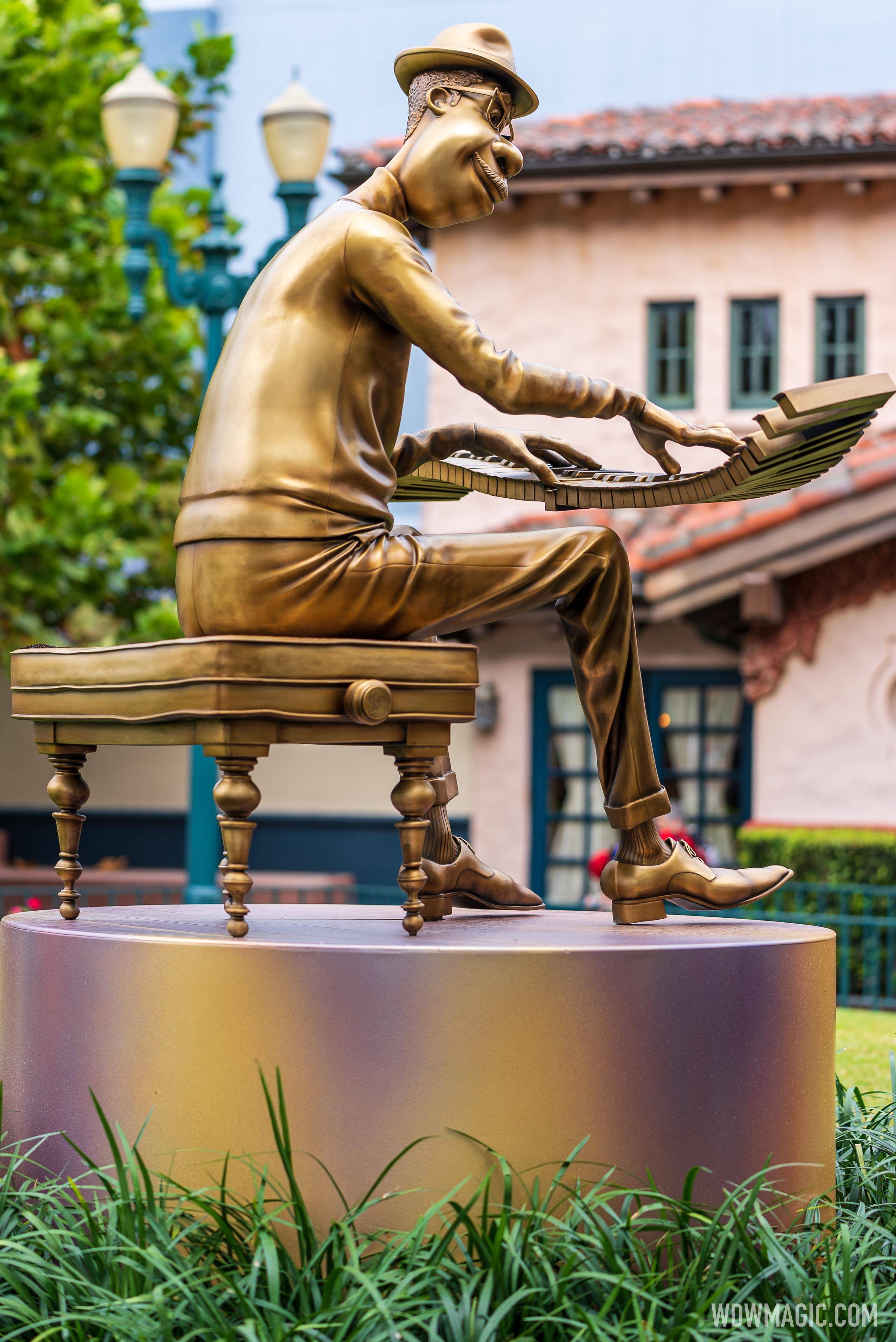 Disney Fab 50 golden character statues at Disney's Hollywood Studios
