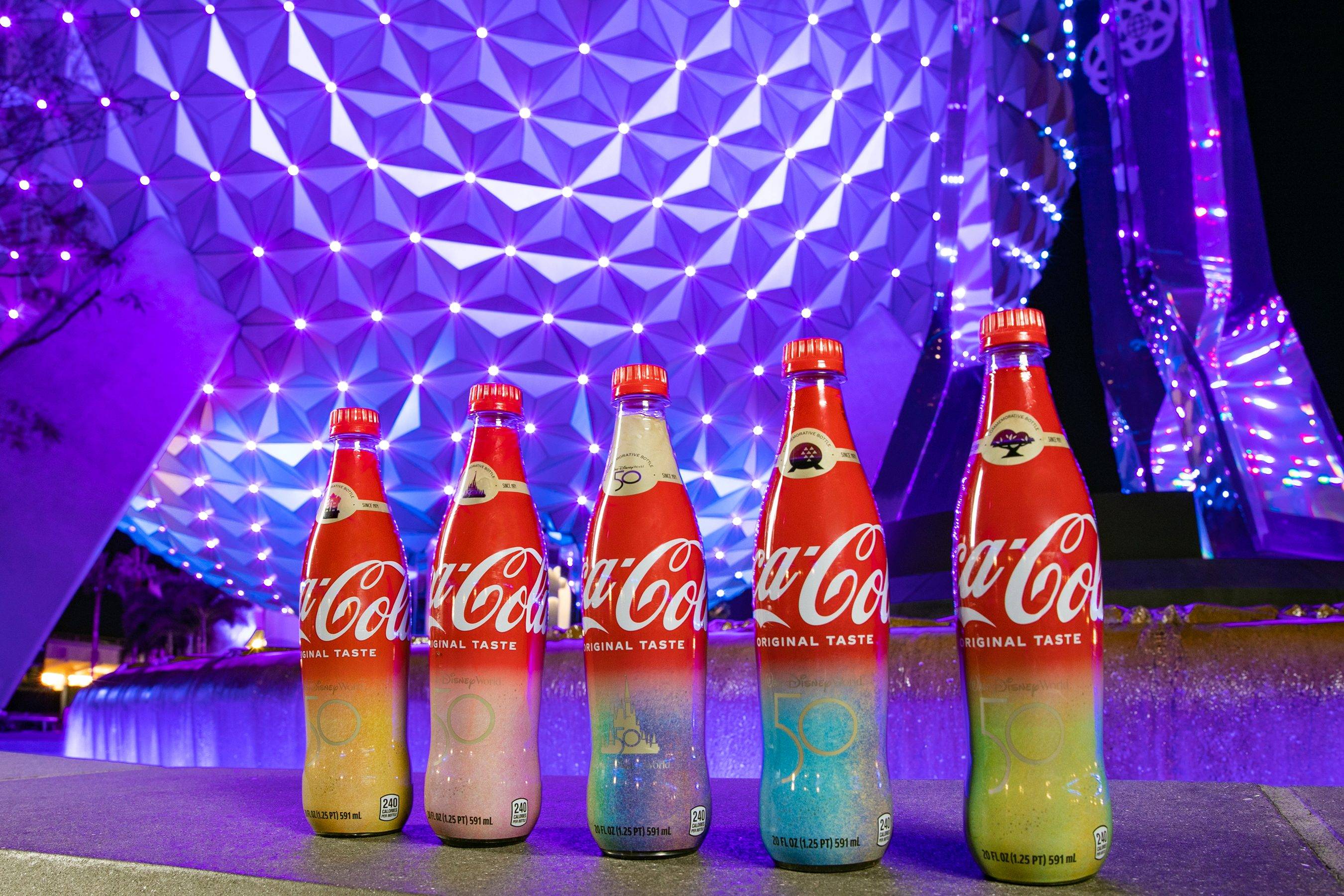 Coca Cola Bottles For The 50th Anniversary Of Walt Disney World Photo 4 Of 5 Coca Cola Bottles For The 50th Anniversary Of Walt Disney World Photo 4 Of 5