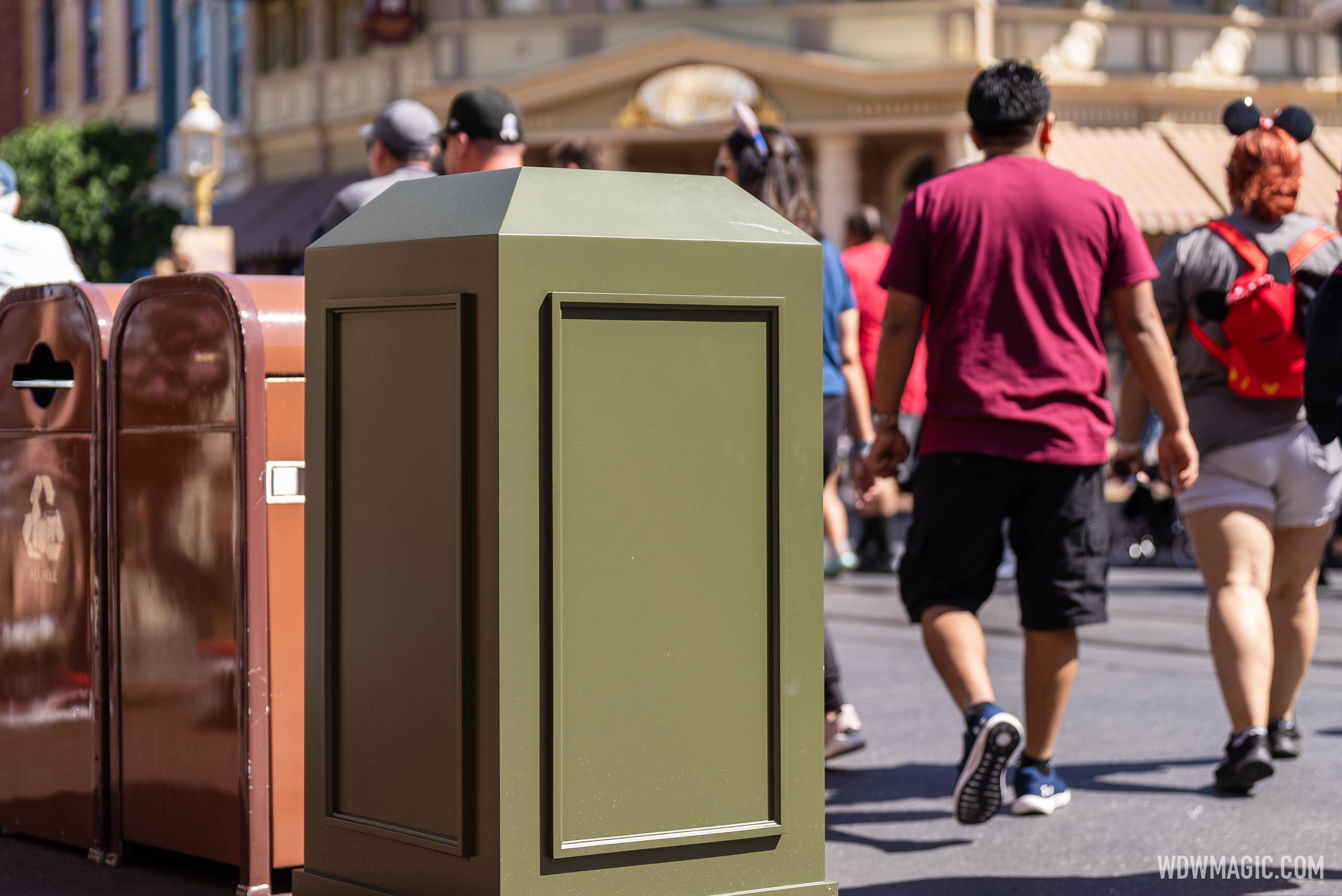 50th edition golden clock removed from Main Street U.S.A. at Magic Kingdom