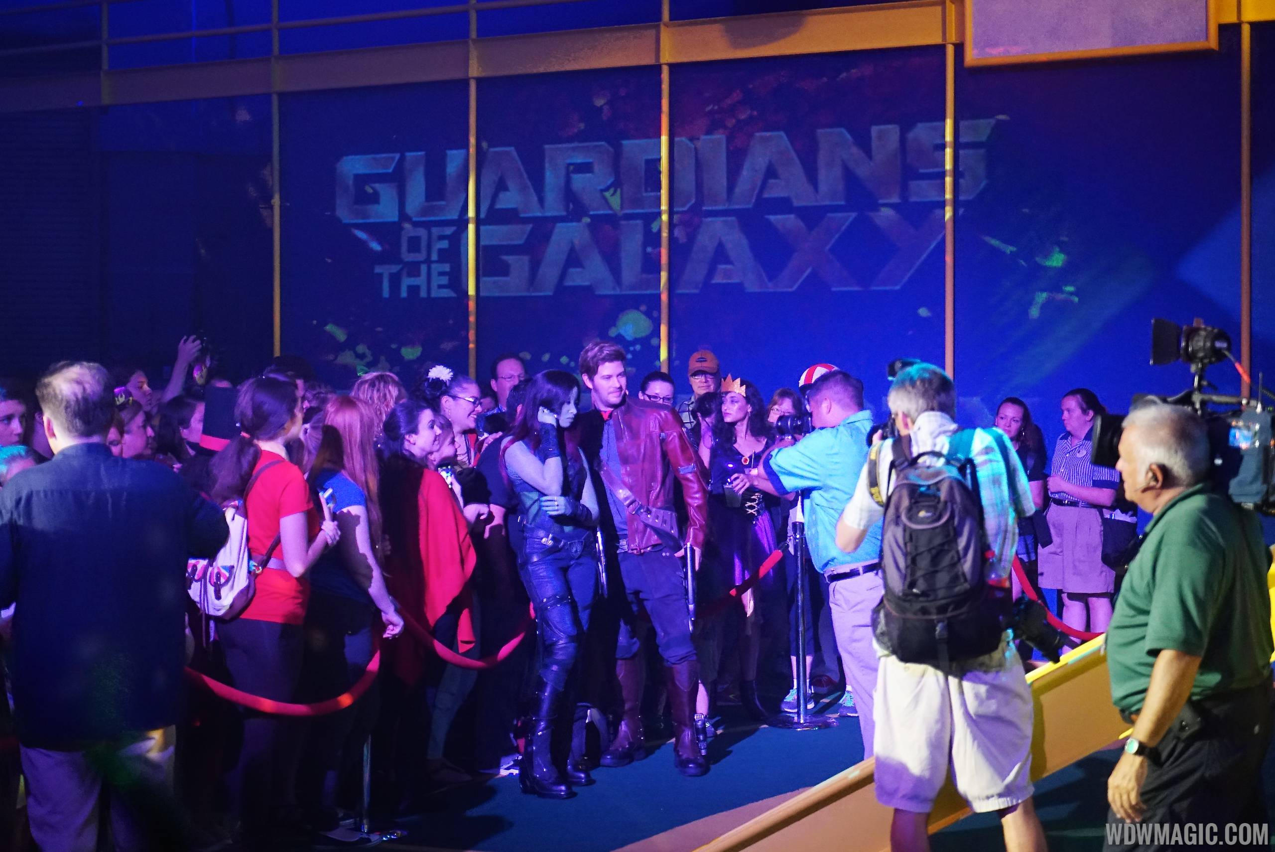 Star Lord meets guests at the Villains Unleashed event at Disney's Hollywood Studios
