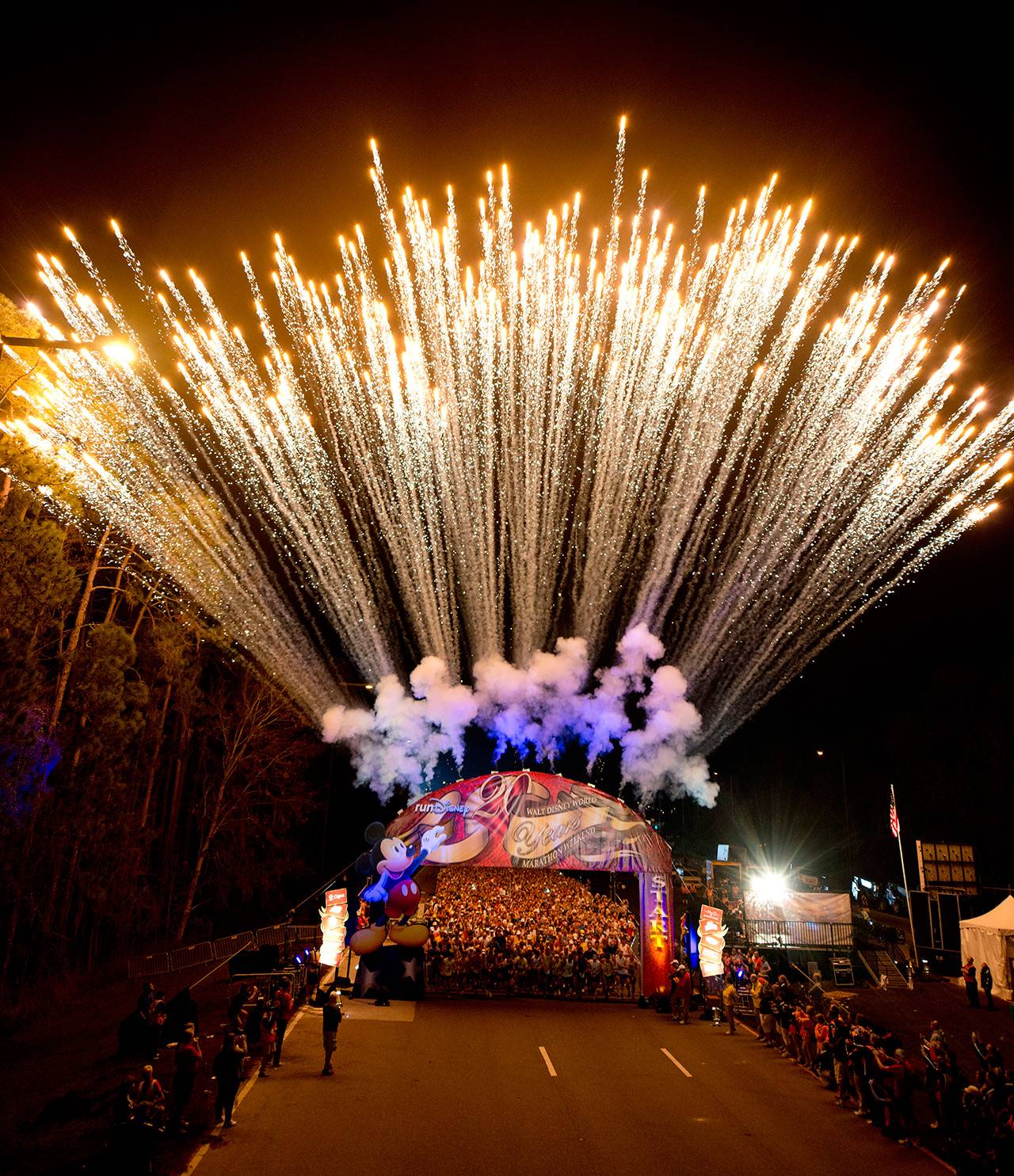 2013 Walt Disney World Marathon Start Line