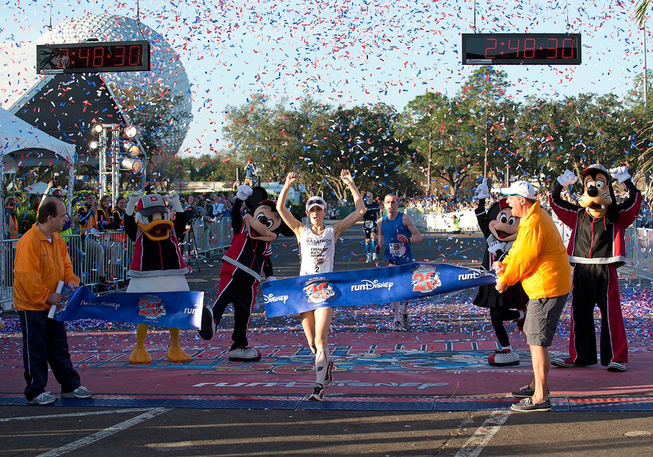 2013 Walt Disney World Marathon Female Winner Renee