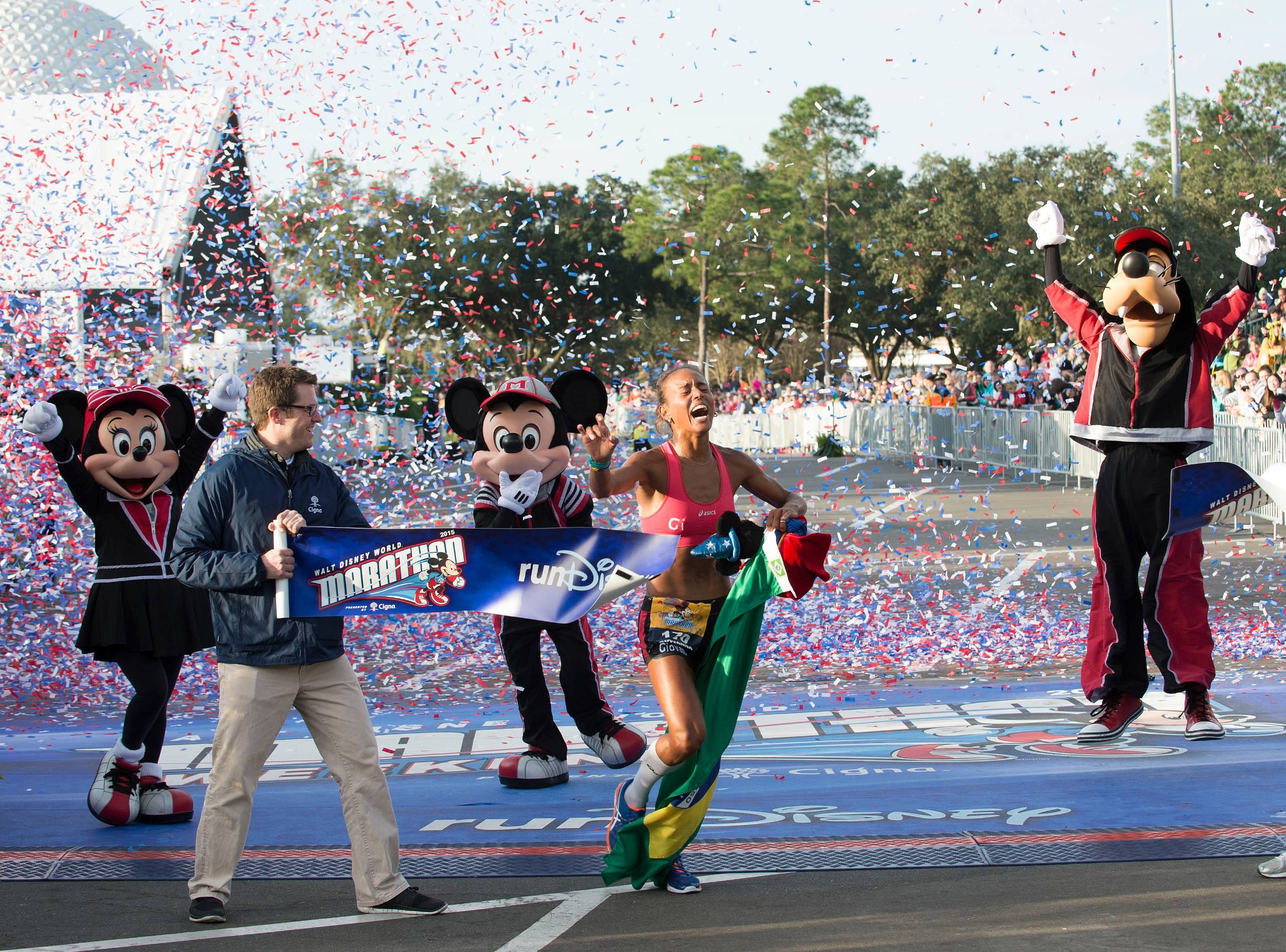 2015 Walt Disney World Marathon winners