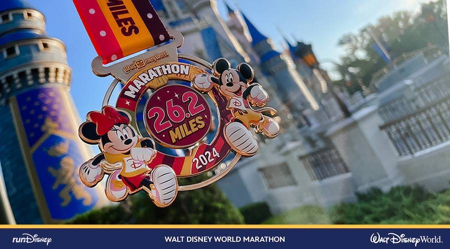 2023 Walt Disney World Marathon Weekend medals
