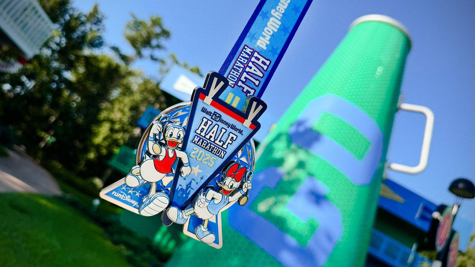 2025 Walt Disney World Marathon Weekend medals