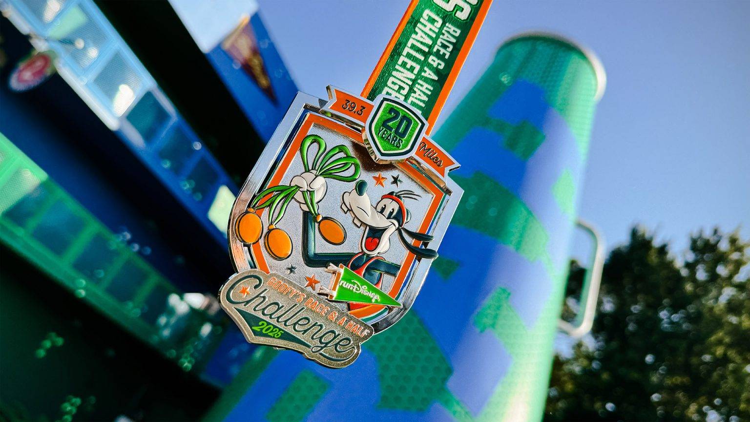 Goofy’s Race and a Half Challenge medal