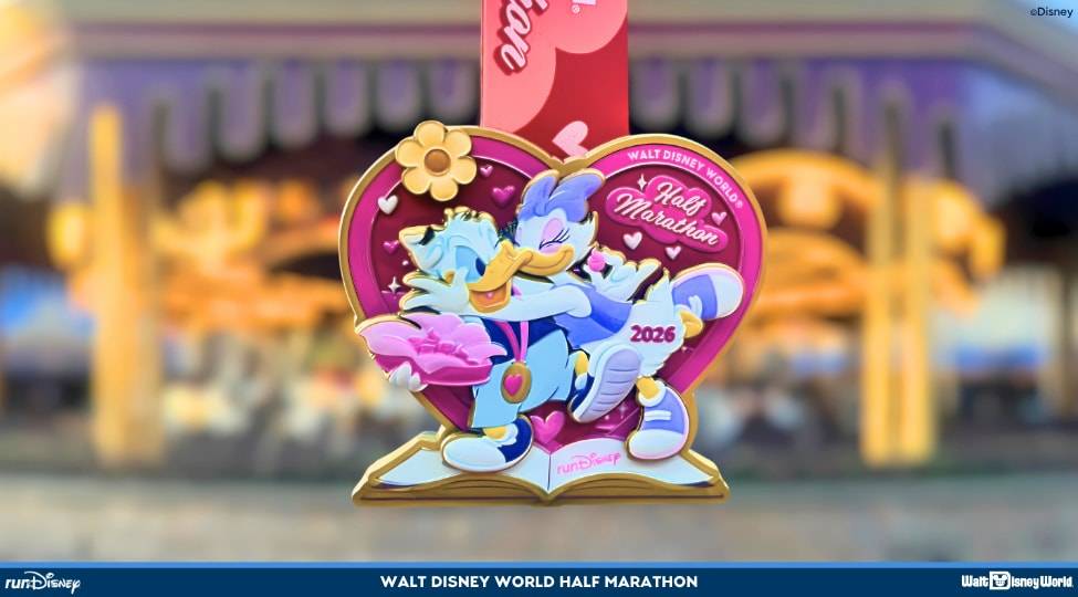 2026 Walt Disney World Half Marathon Medal