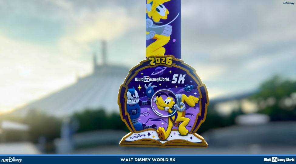 2026 Walt Disney World Marathon Weekend medals