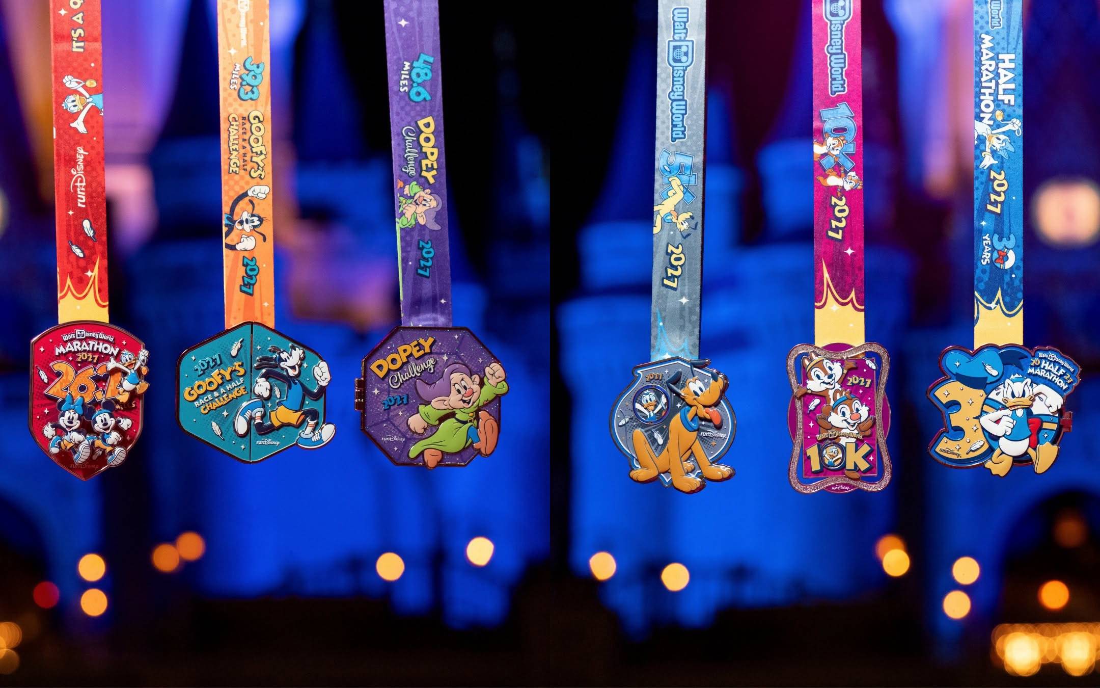 2027 Walt Disney World Marathon Weekend Medals Revealed — Full Lineup