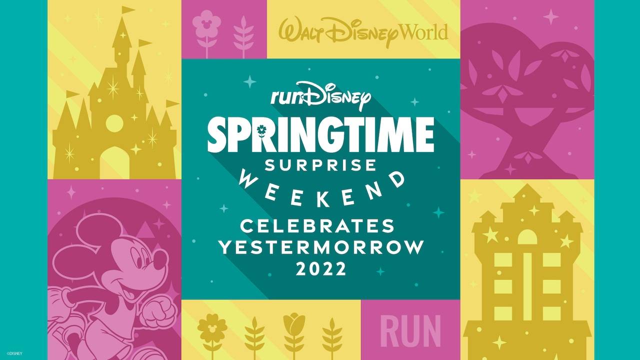 Details announced for the 2022 runDisney Springtime Surprise Weekend at Walt Disney World Resort