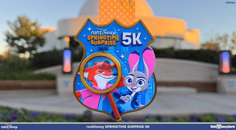 2026 runDisney Springtime Surprise Weekend - All Four Finisher Medals