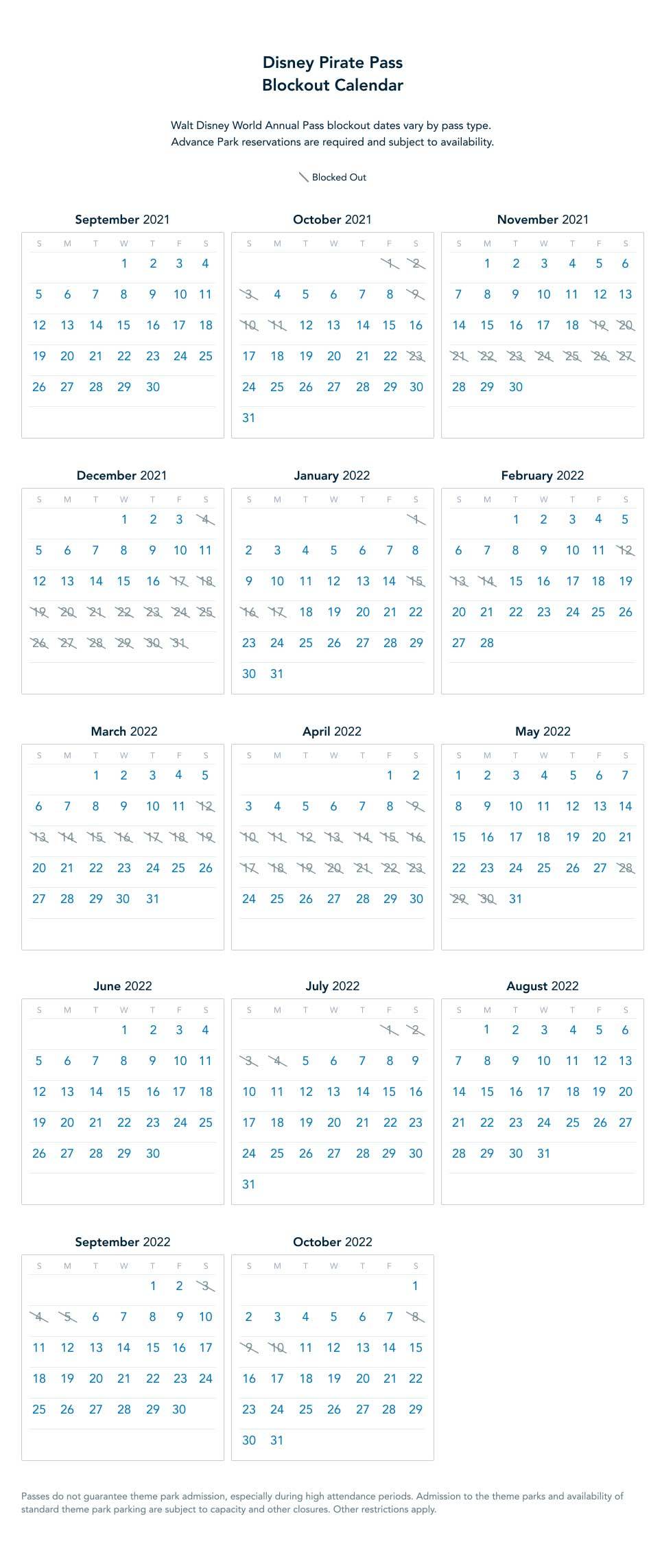 2021 Walt Disney World Annual Passes Photo 4 Of 5