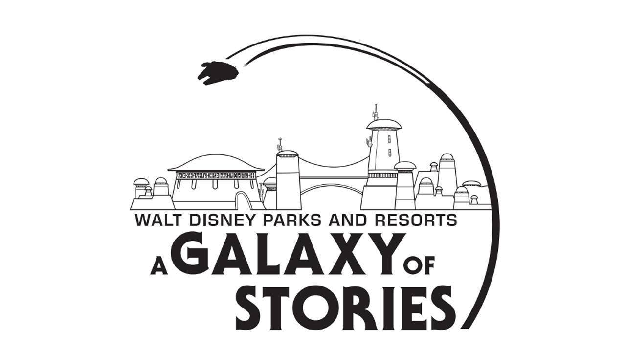  Walt Disney Parks and Resorts: A Galaxy of Stories logo