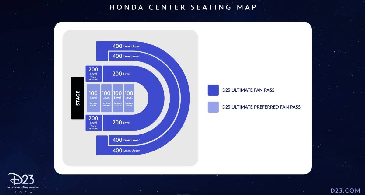 Honda Seating Map