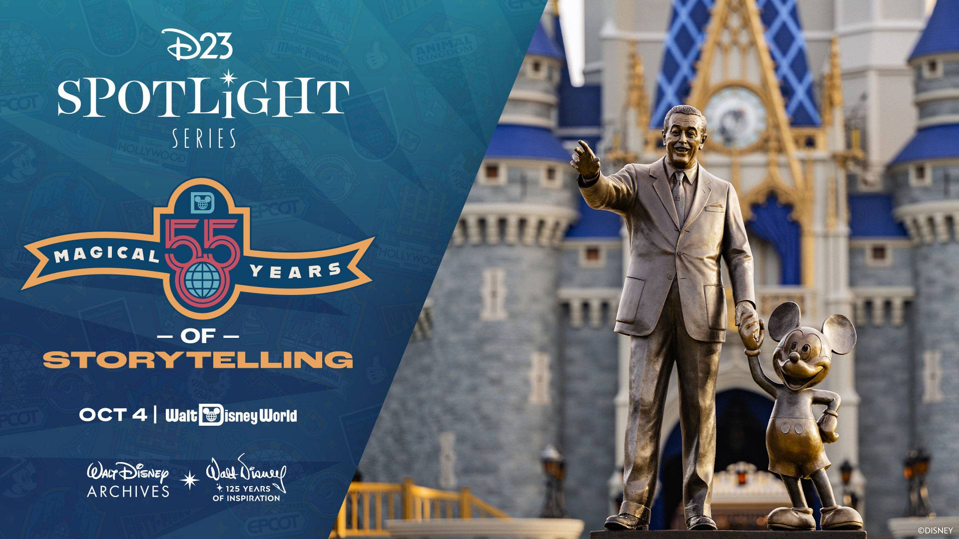 D23 Spotlight Series '55 Magical Years of Storytelling'
