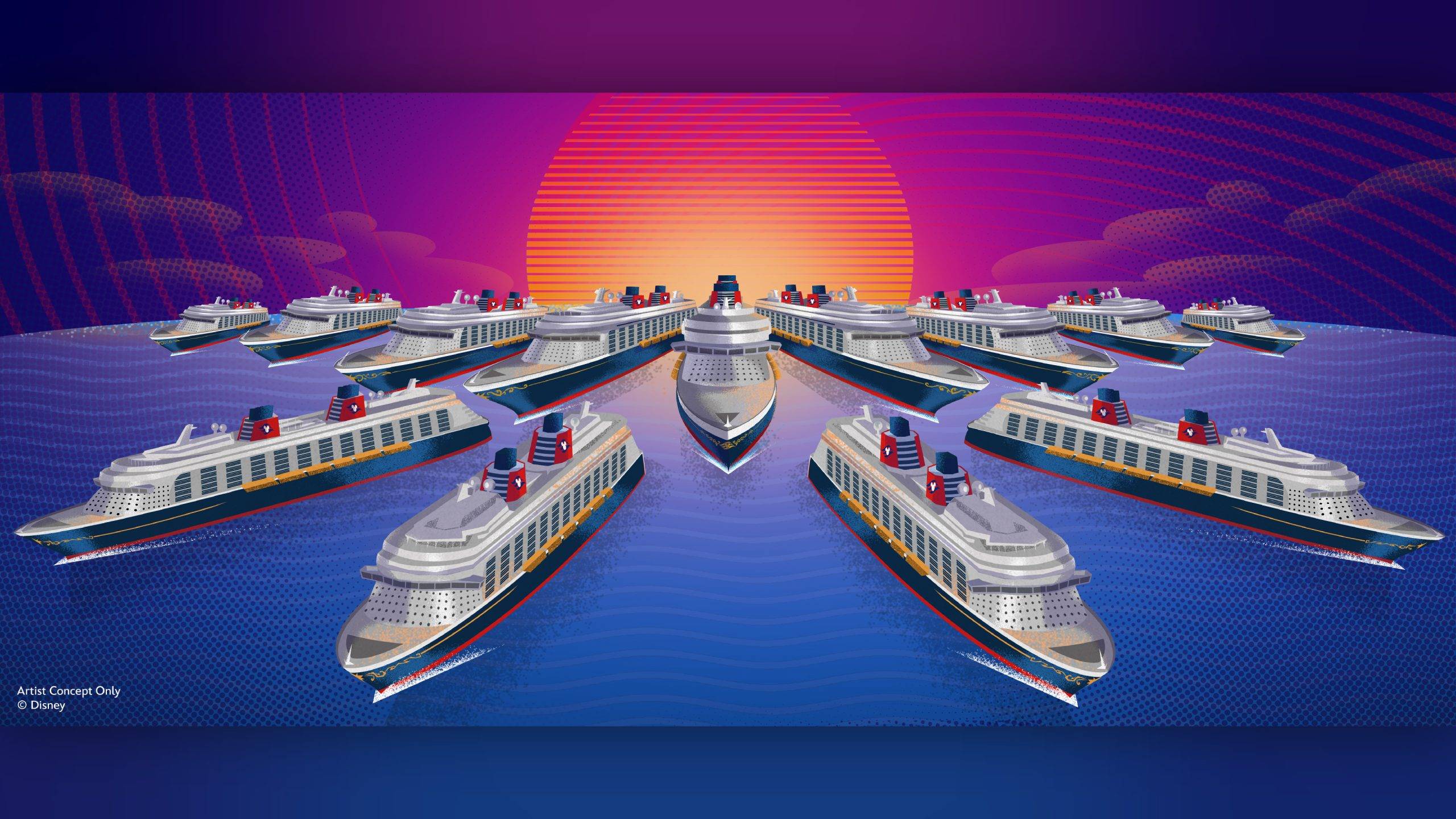 Disney Cruise Line Expansion Artwork