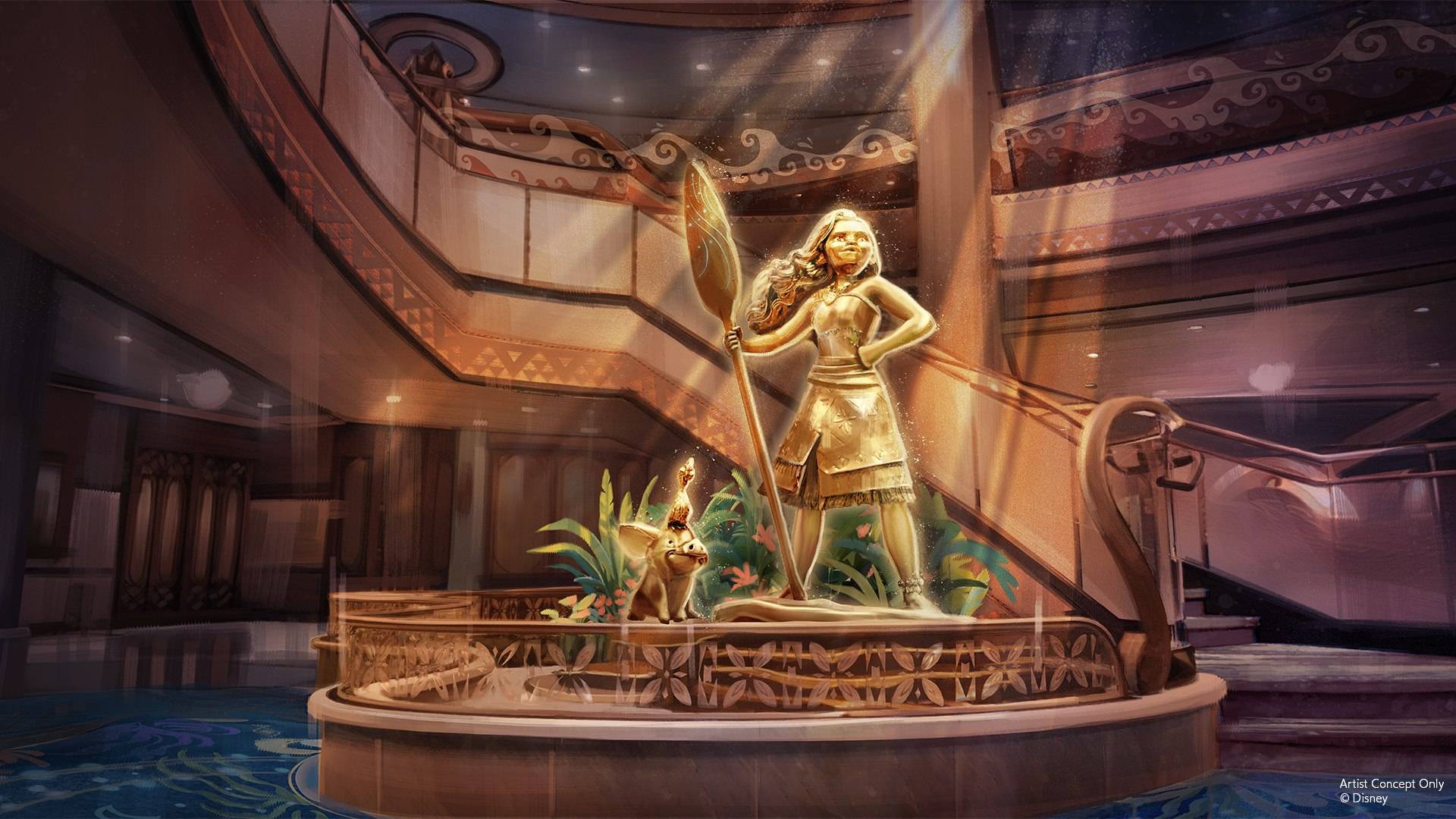 Disney Cruise Line Reveals First Look at Its New Class of Ships, Plus New Disney Believe Details
