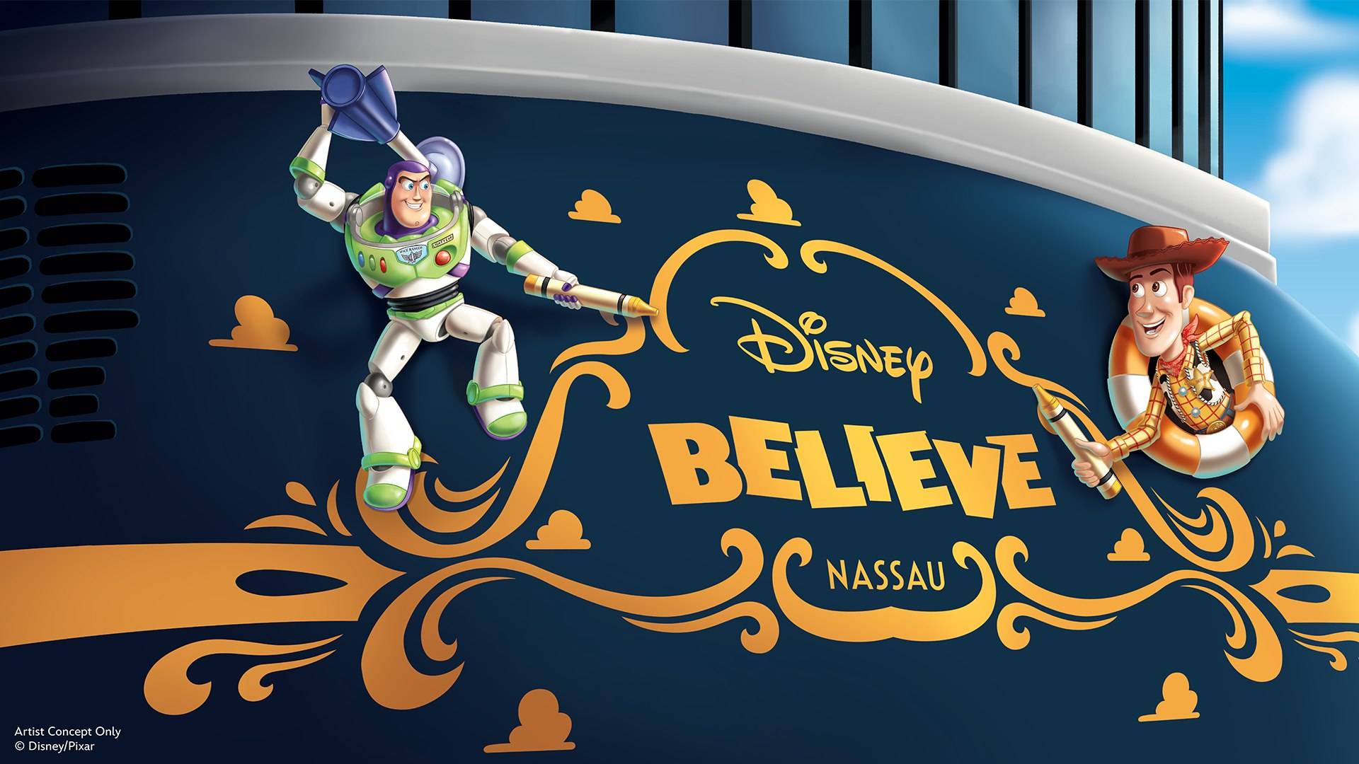 Disney Believe Concept Art