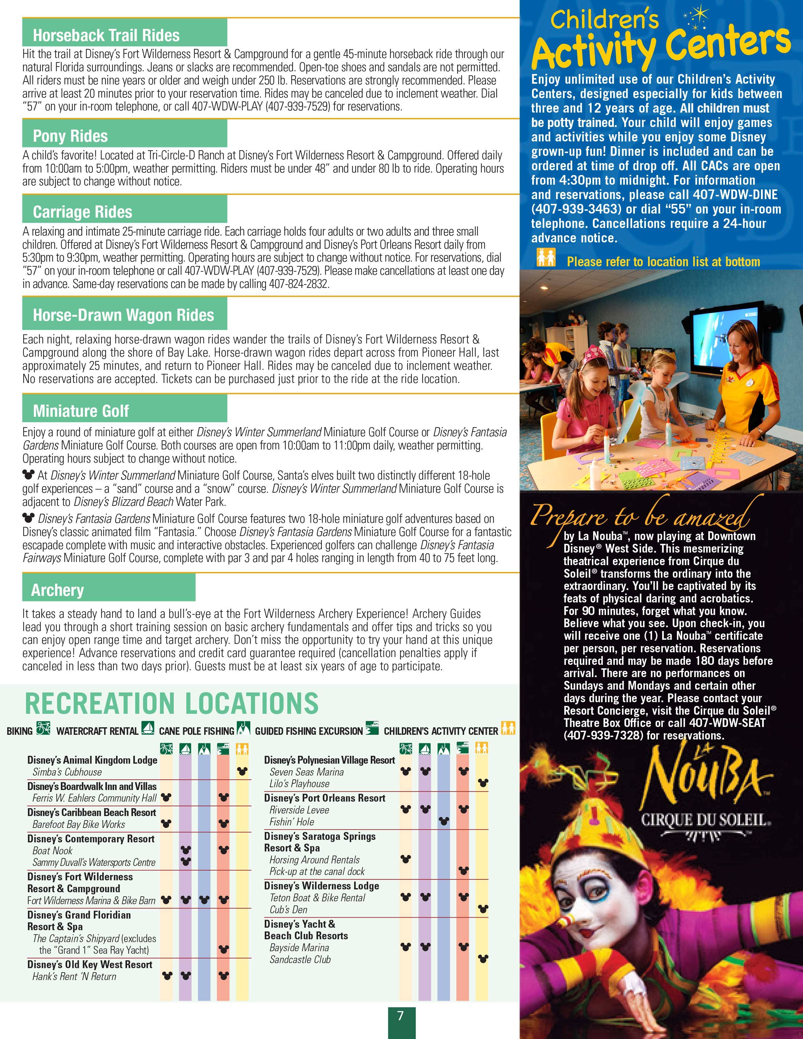 2015 Disney Premium Plan brochure - Page 7