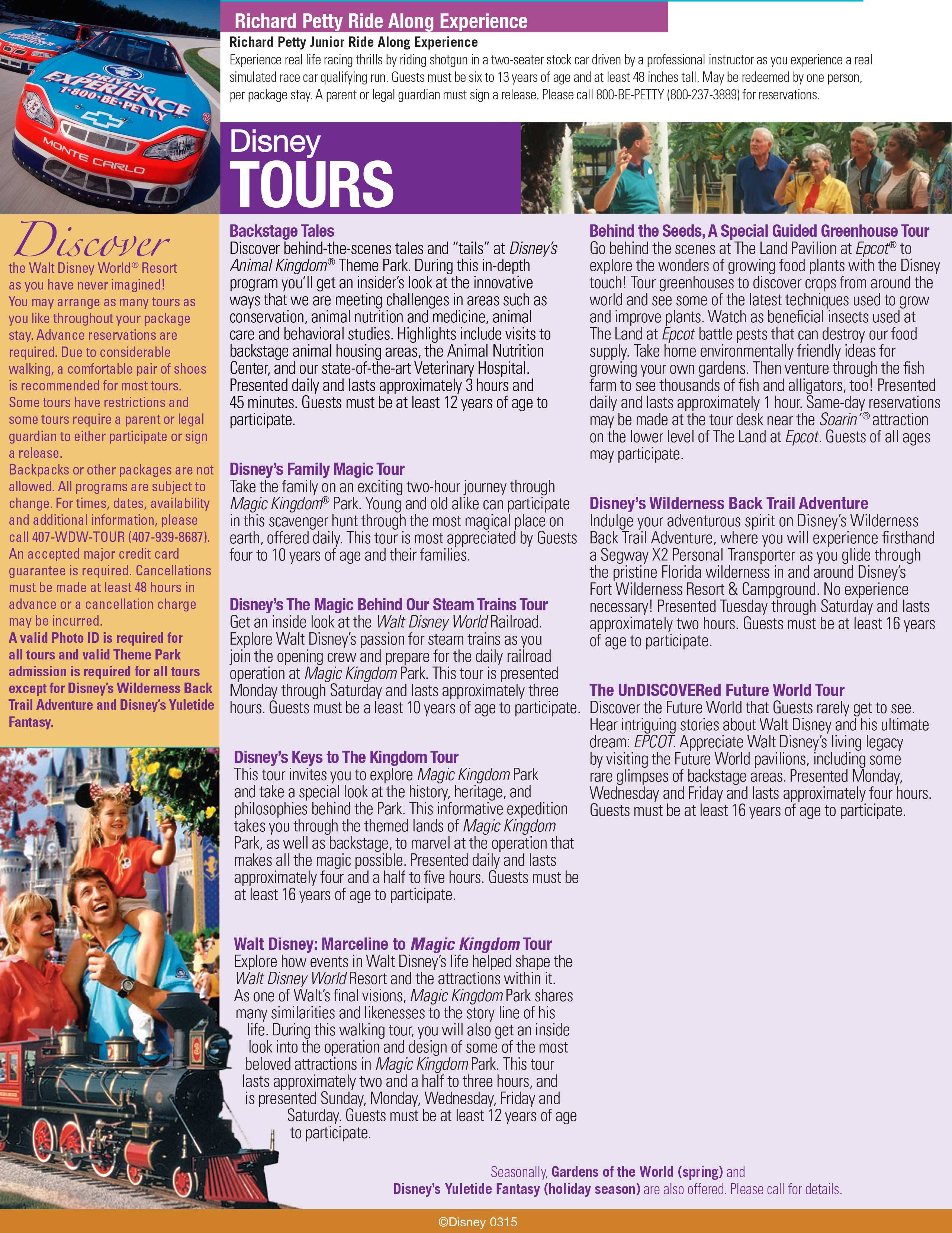 2015 Disney Premium Plan brochure - Page 8