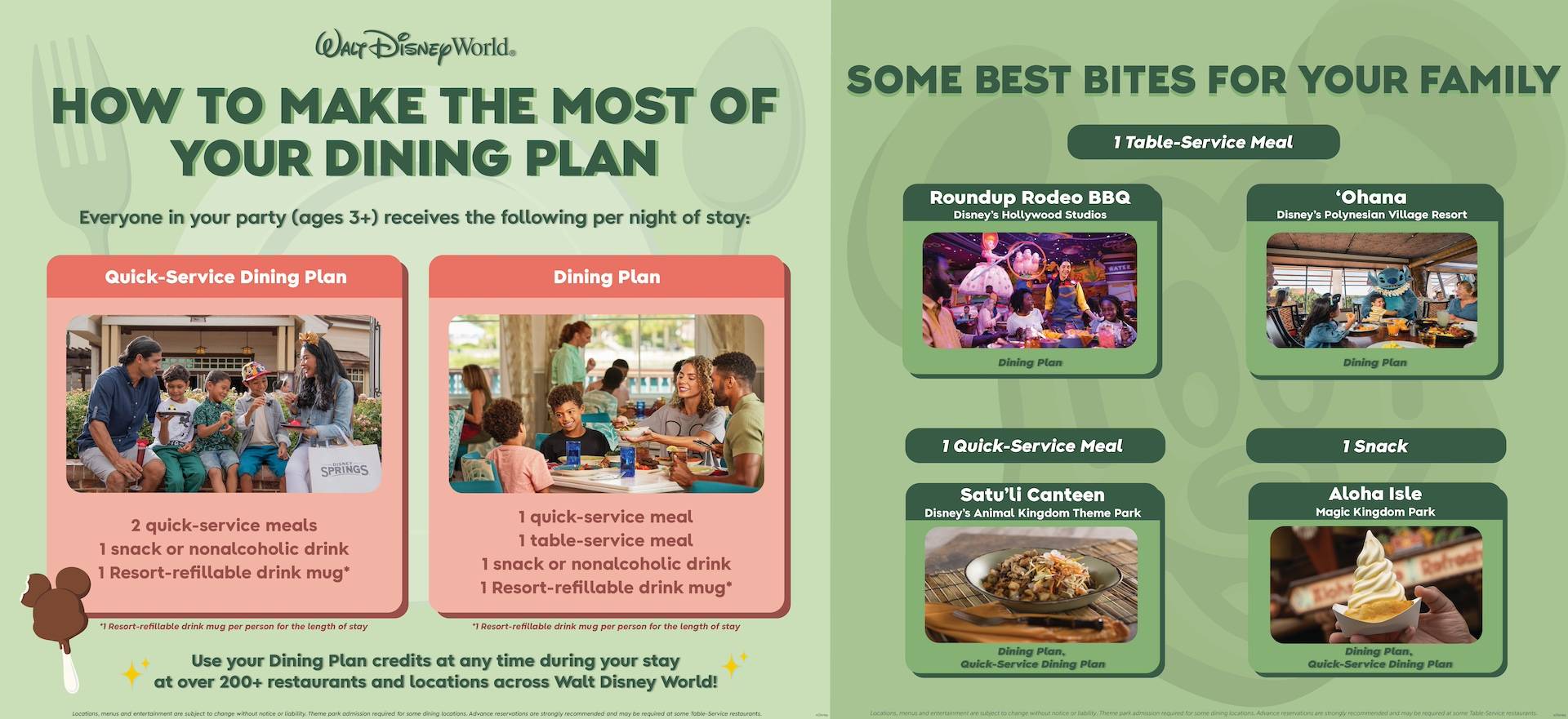 Disney Dining Plan Snack