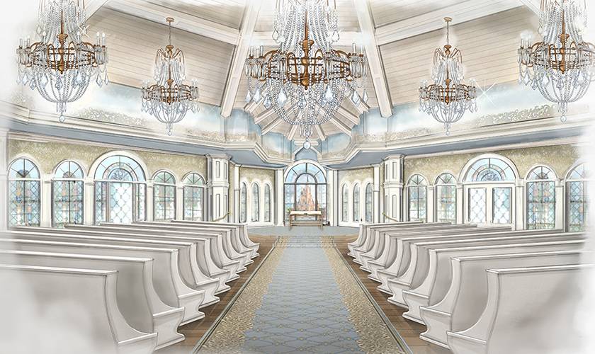 PHOTO - Disney planning a new look for the Wedding Pavilion