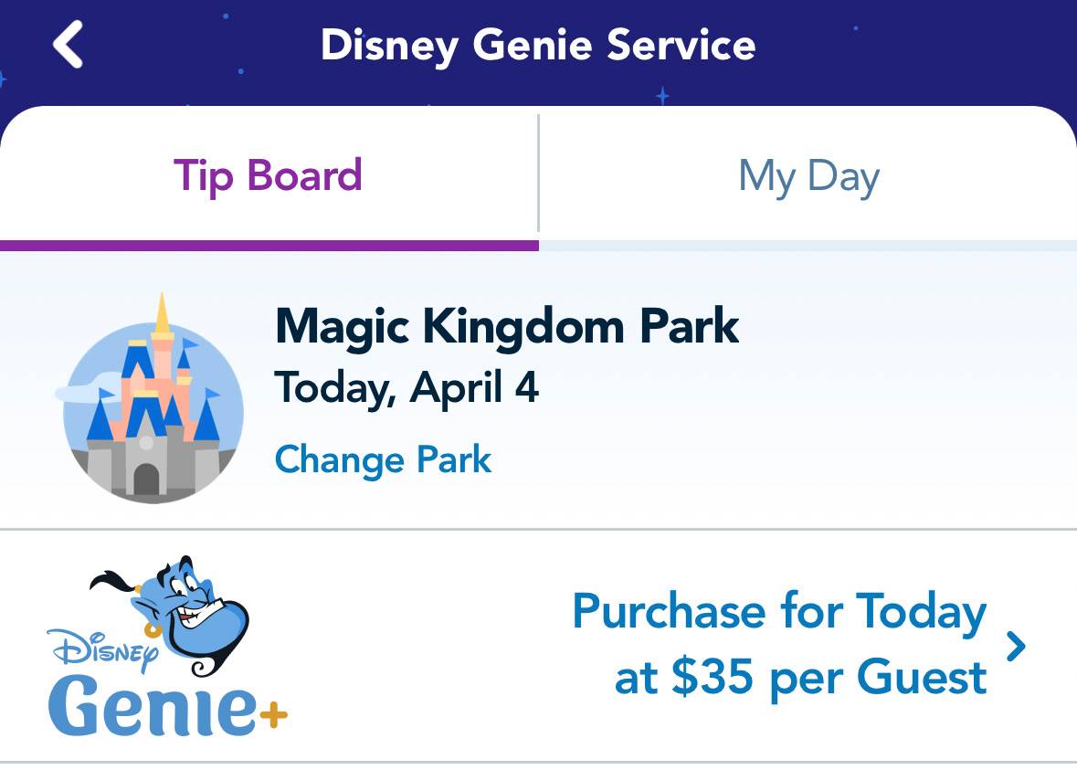 Walt Disney World's Genie+ priced at $35