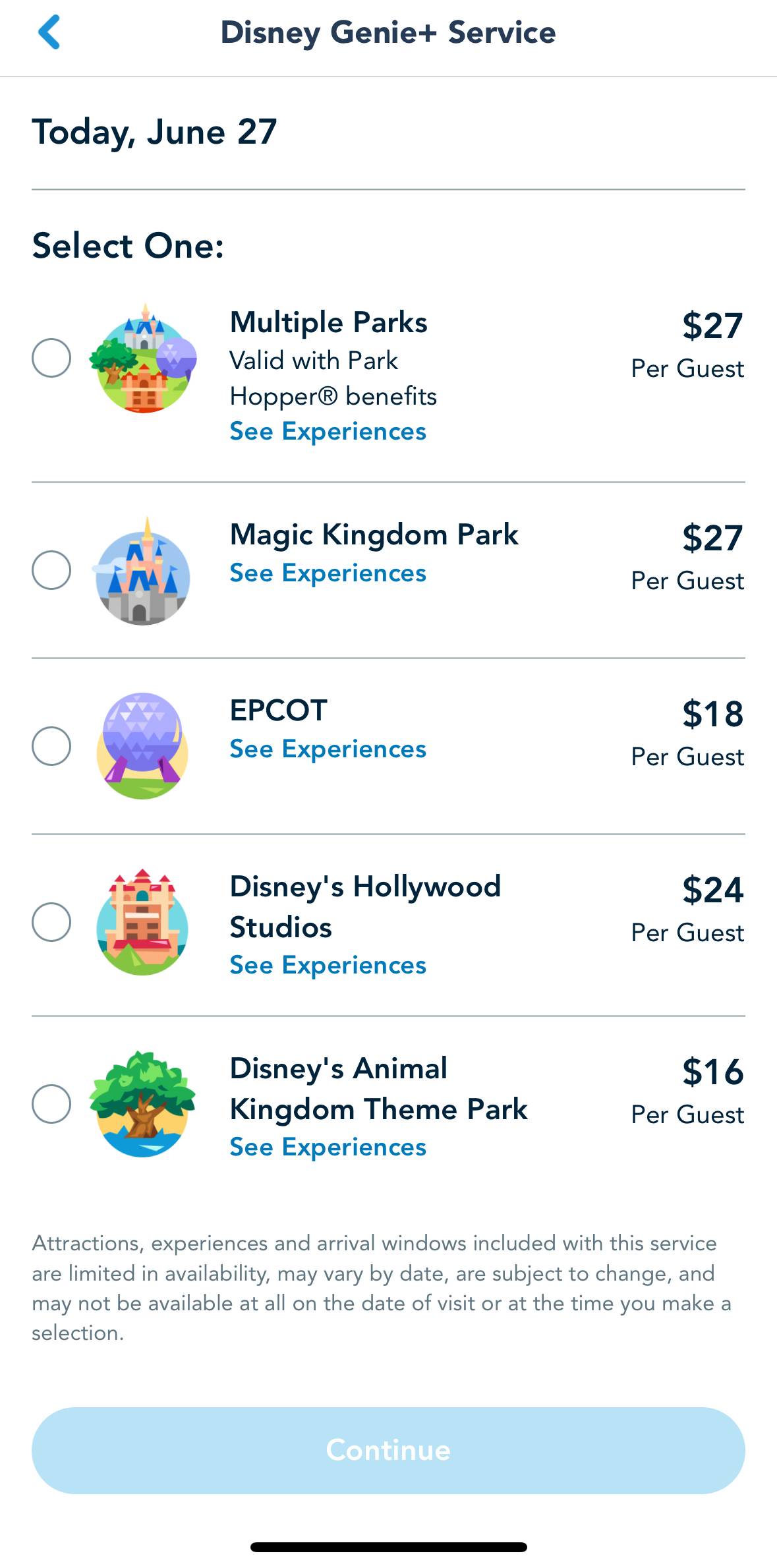 New Disney Genie+ pricing options - June 27 2023