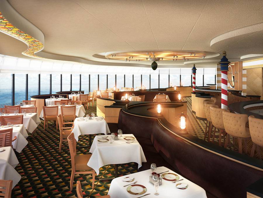 New adult-only Palo restaurant o the Disney Magic