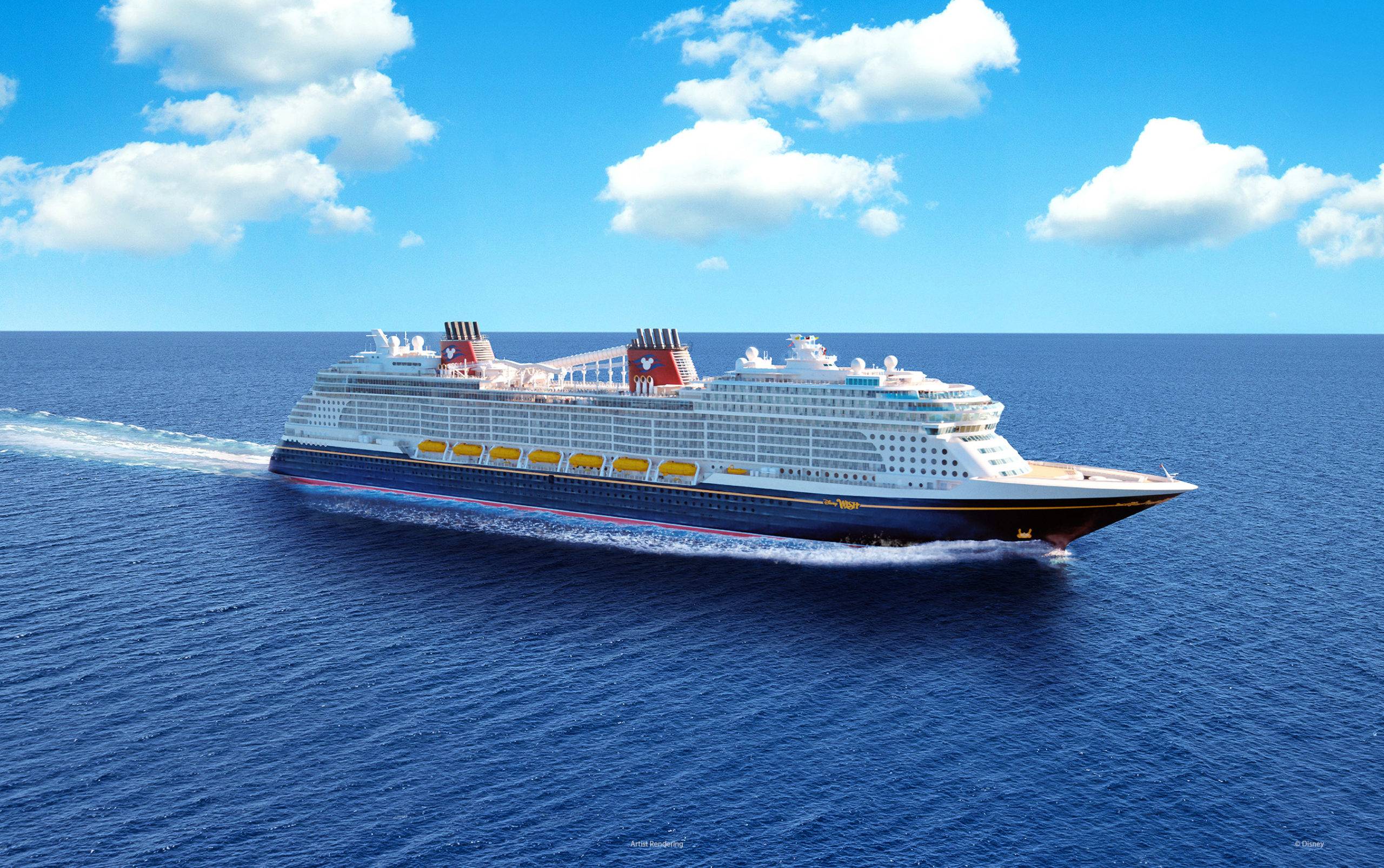 LIVE - Disney Cruise Line debuts the Disney Wish