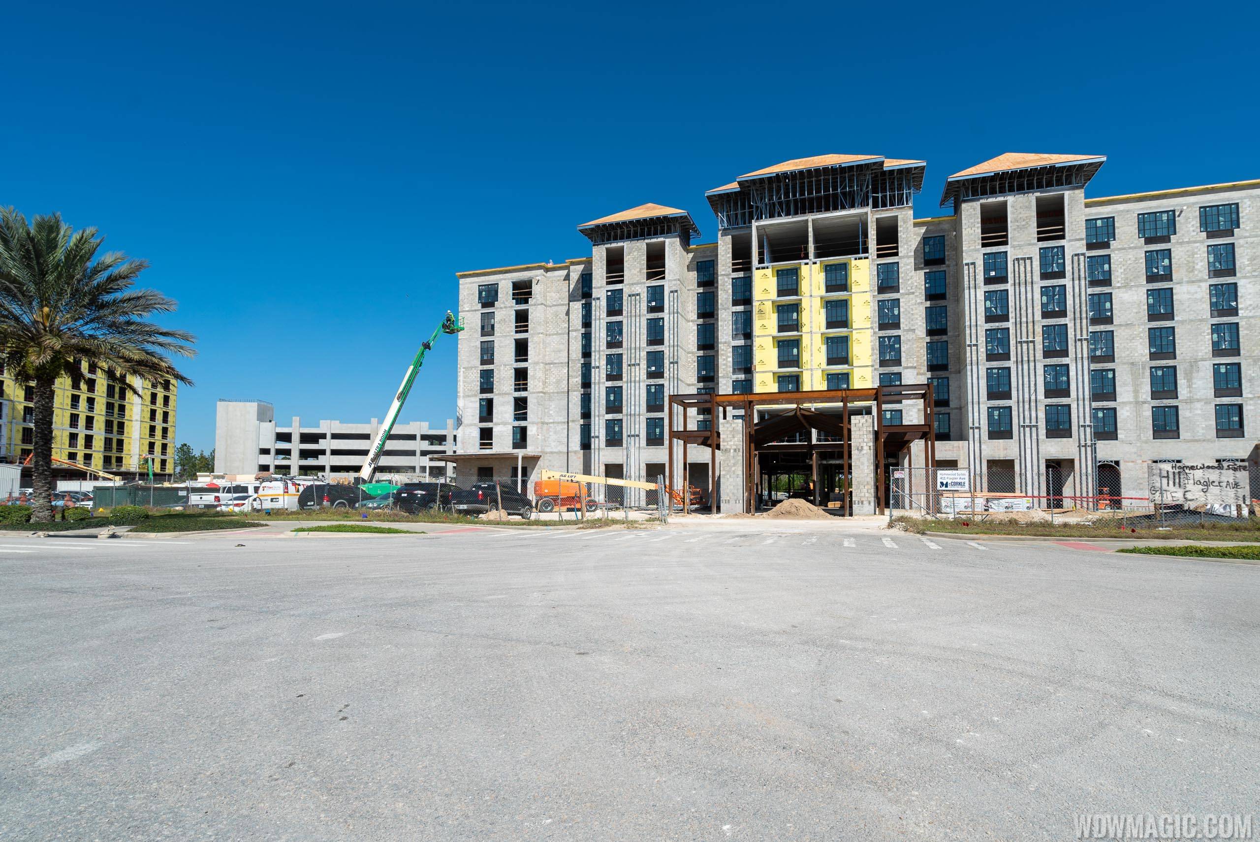 Flamingo Crossings Hotel construction - March 1 2020