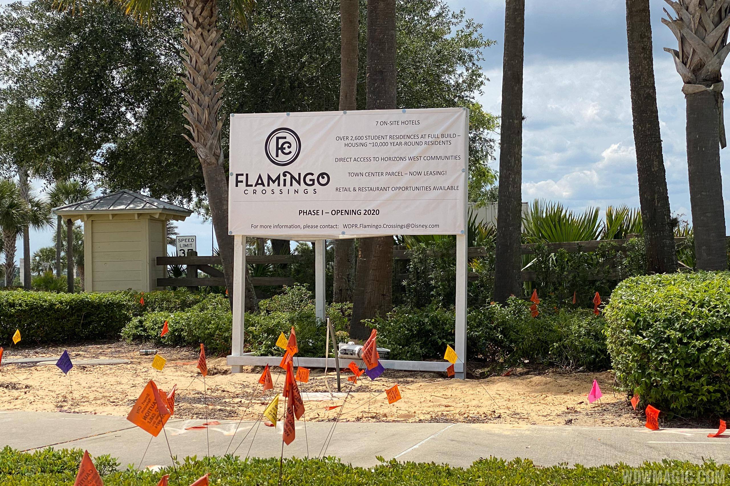 Flamingo Crossings Hotel construction - April 13 2020