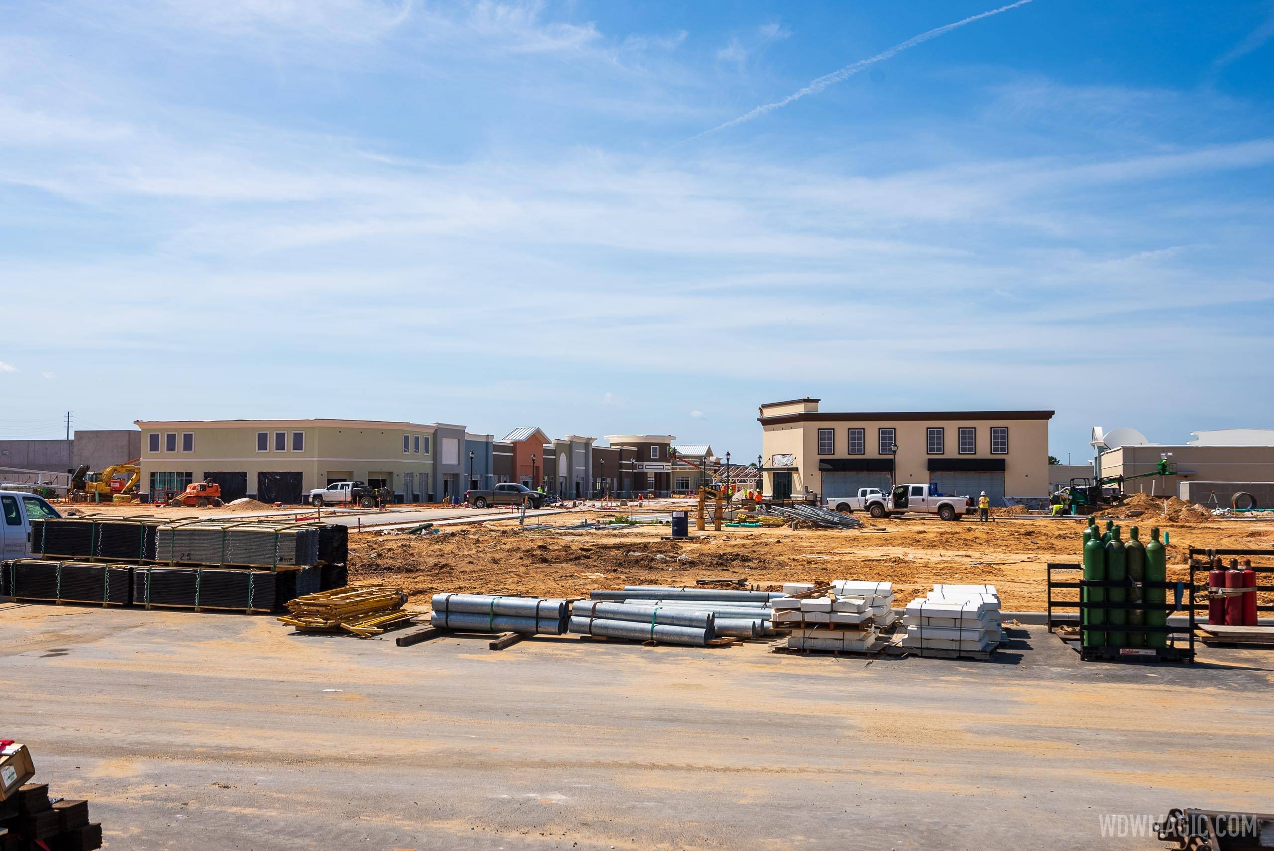 Flamingo Crossings Town Center construction - May 2021