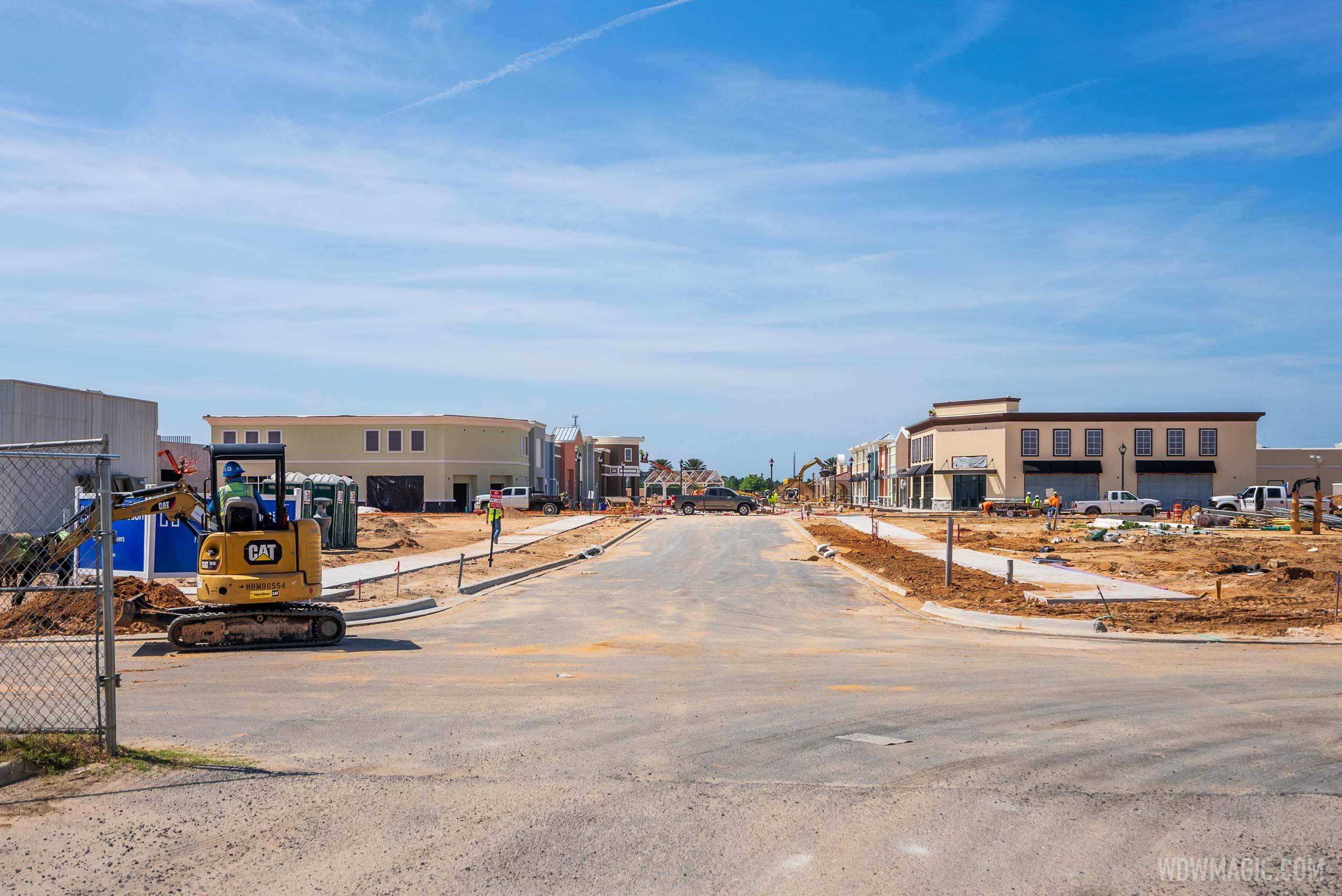 Flamingo Crossings Town Center construction - May 2021