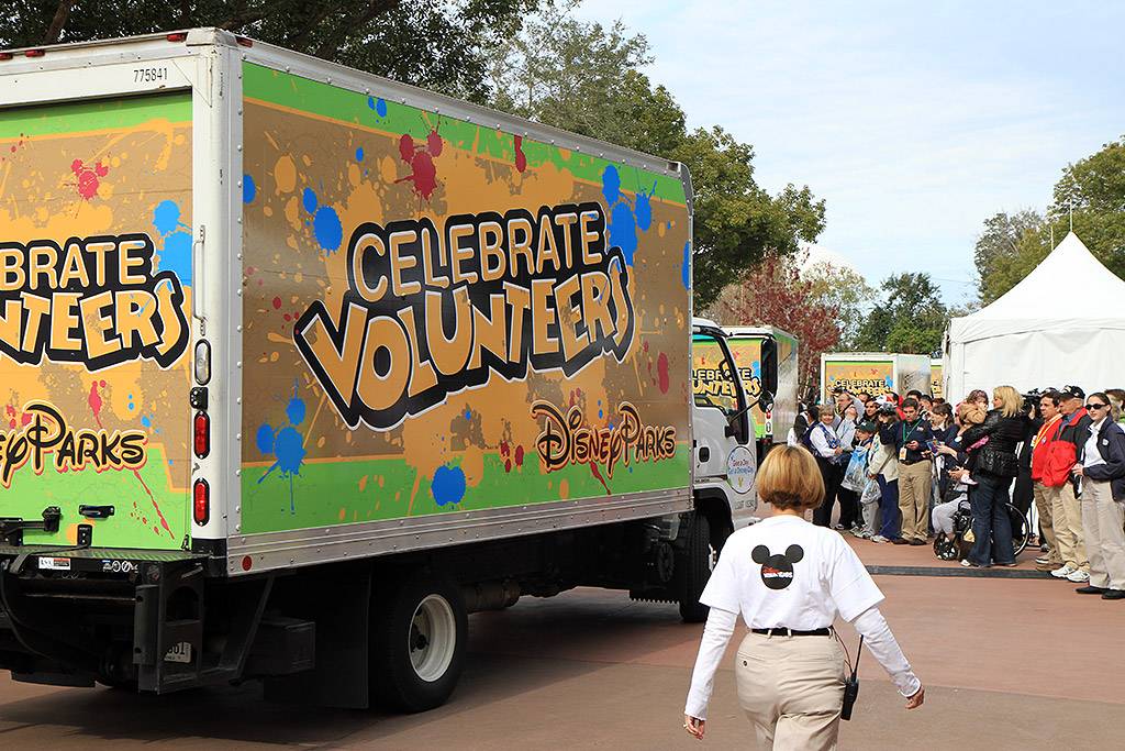 Give a Day, Get a Disney Day - 115,527 cans of food make their way around Epcot