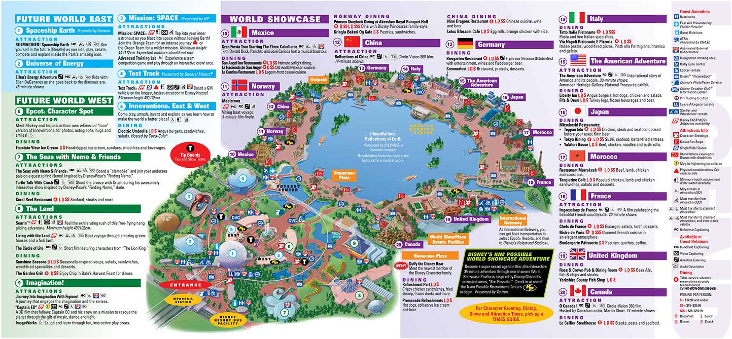 Universal Studios Islands of Adventure - 2011 Park Map